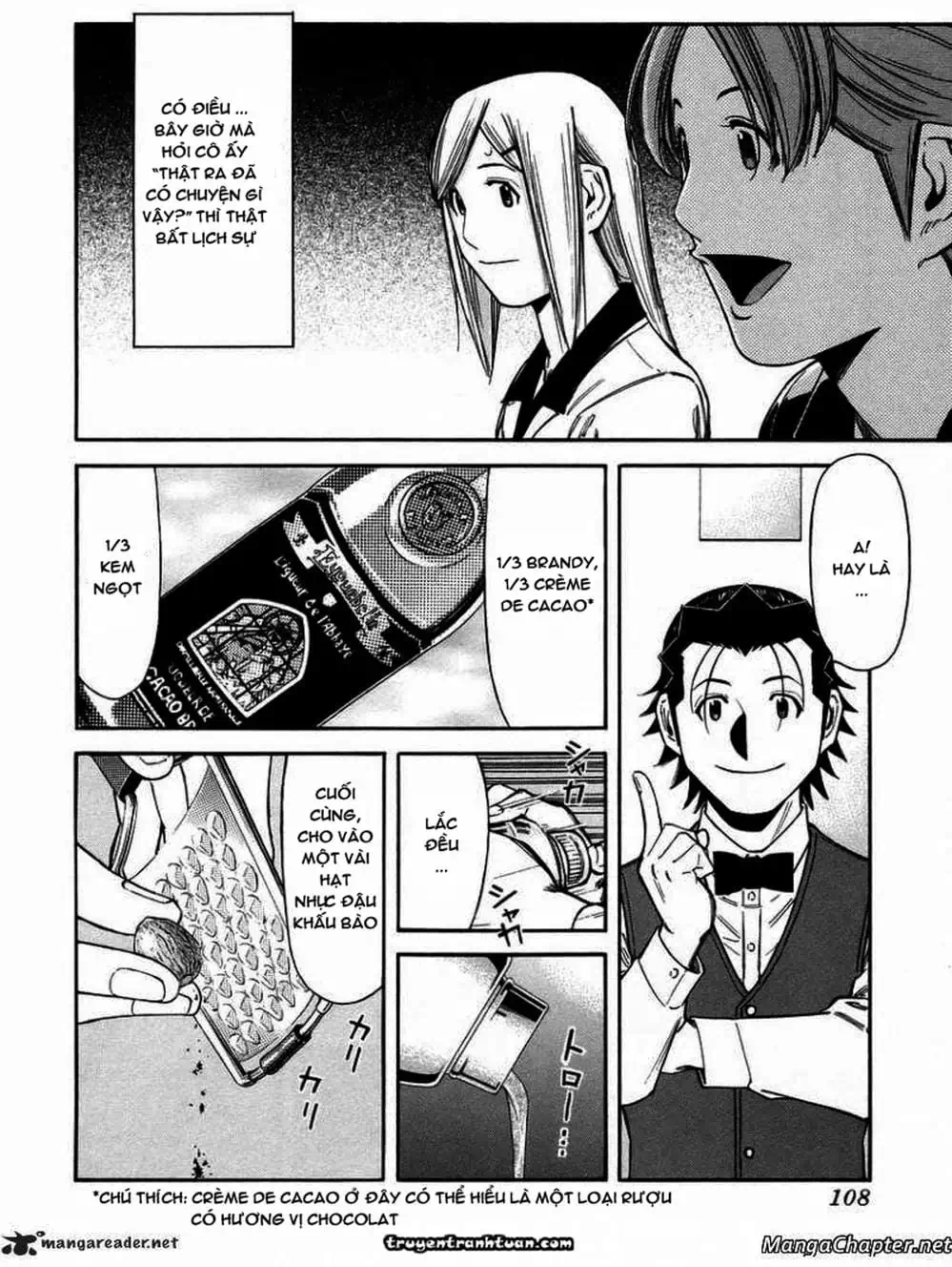 Truyện Tranh Bartender - Người Pha Chế Rượu trang 3