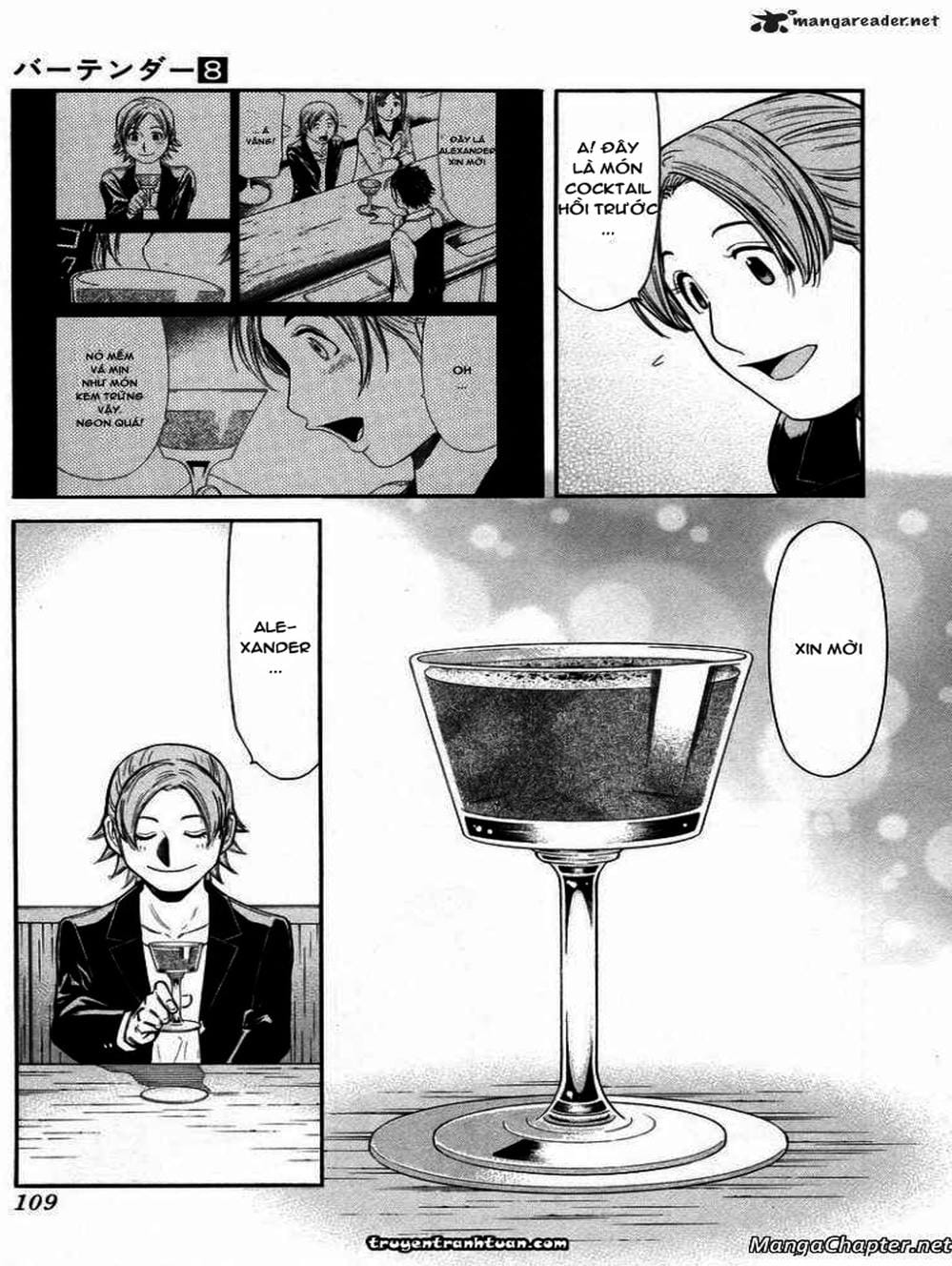 Truyện Tranh Bartender - Người Pha Chế Rượu trang 3