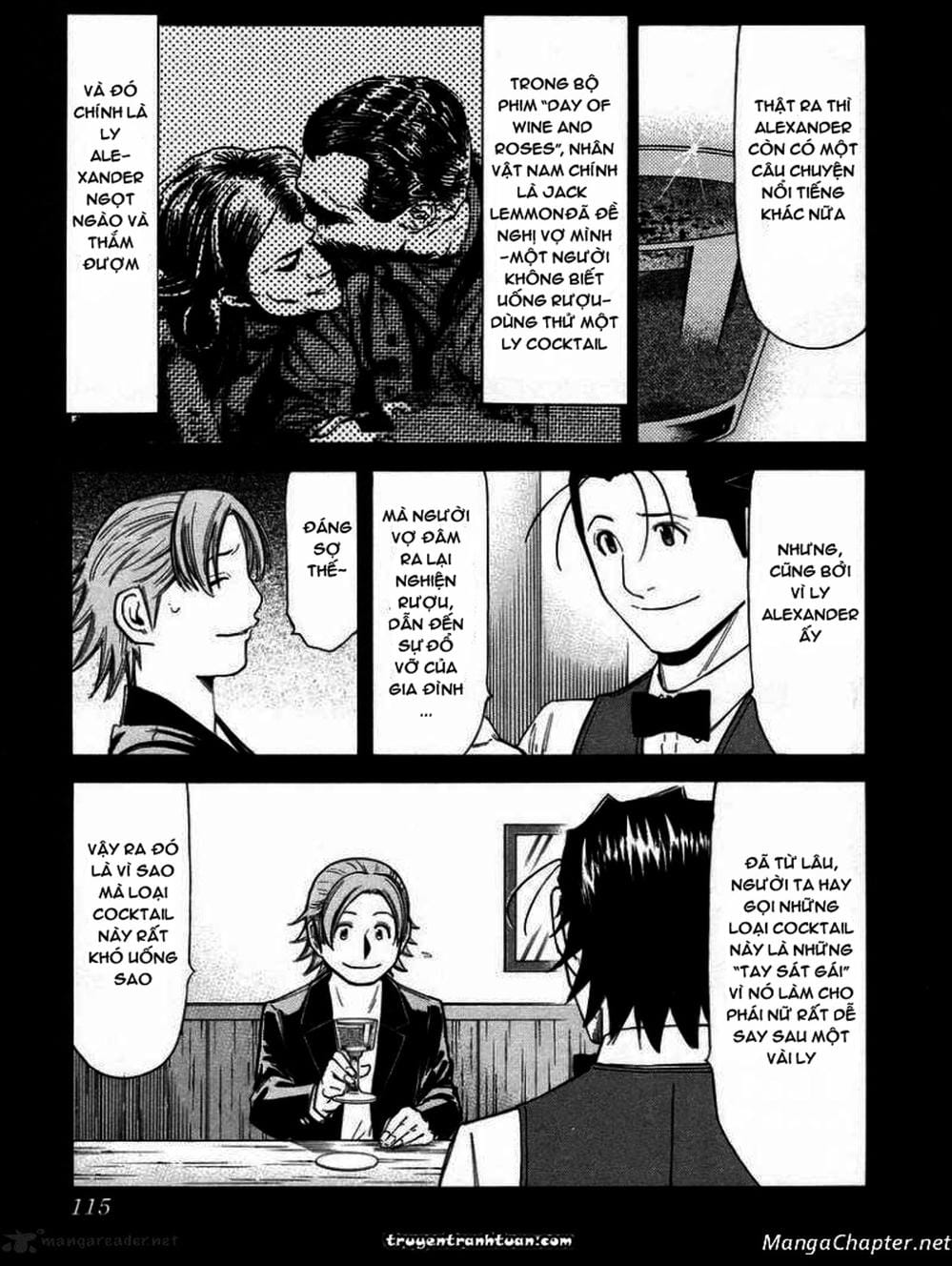 Truyện Tranh Bartender - Người Pha Chế Rượu trang 3