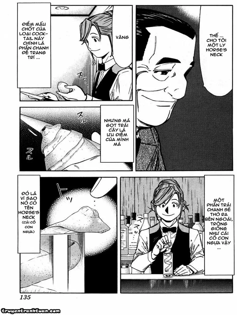 Truyện Tranh Bartender - Người Pha Chế Rượu trang 3