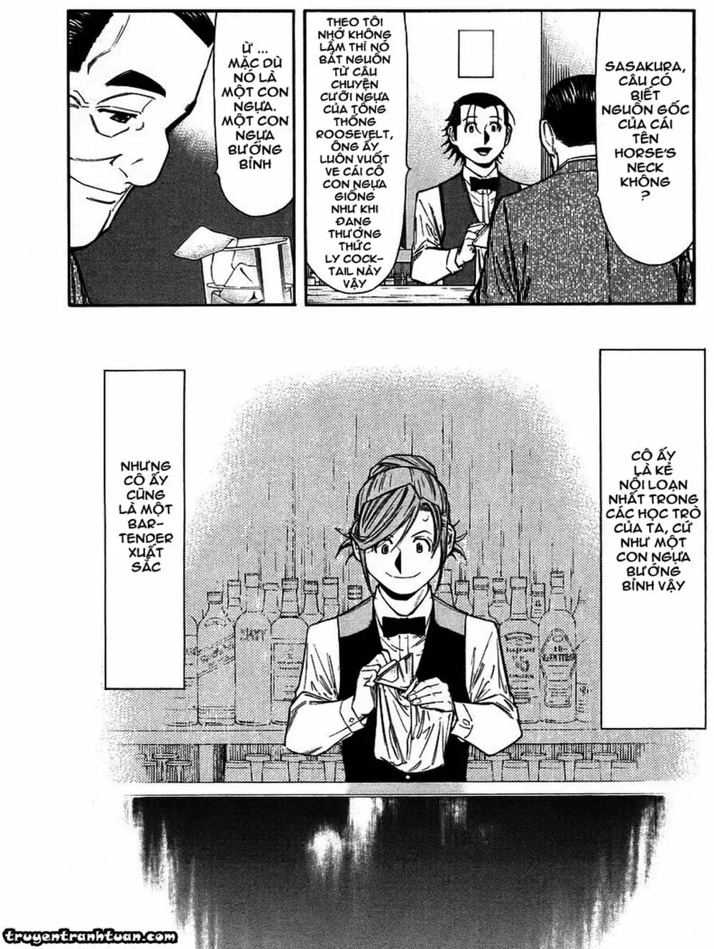 Truyện Tranh Bartender - Người Pha Chế Rượu trang 3