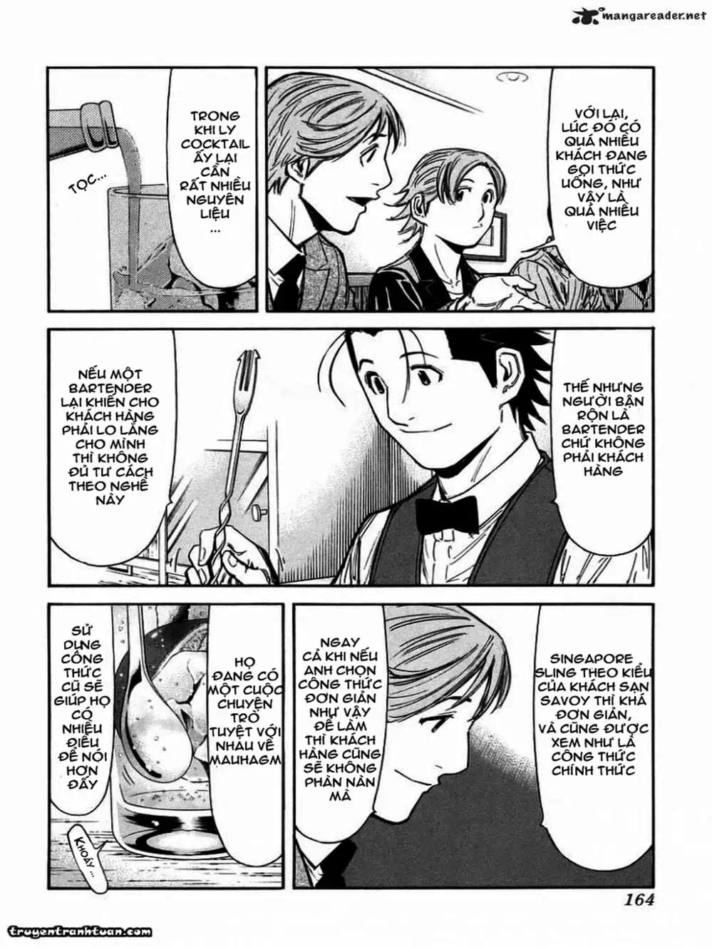 Truyện Tranh Bartender - Người Pha Chế Rượu trang 3