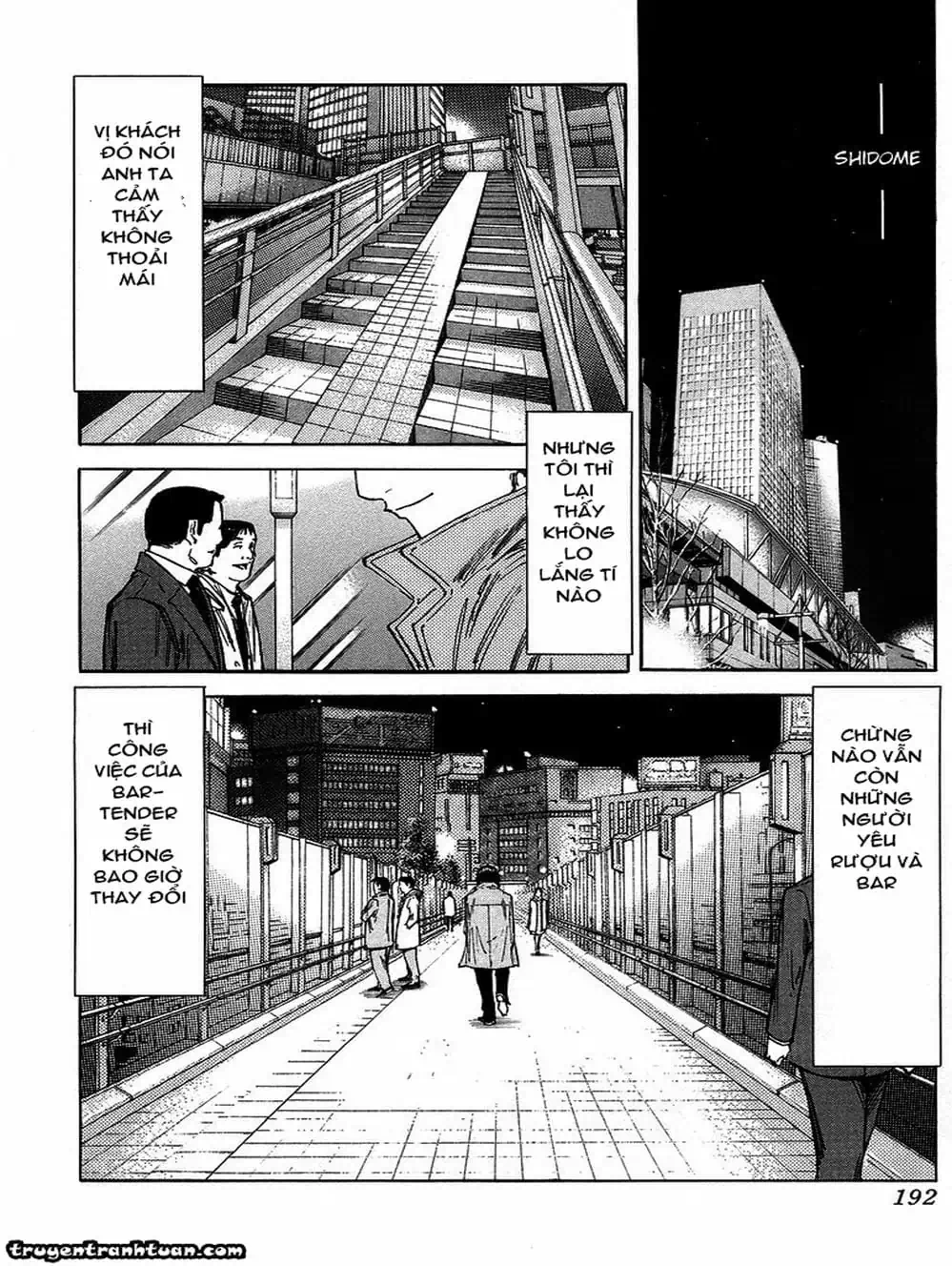 Truyện Tranh Bartender - Người Pha Chế Rượu trang 3