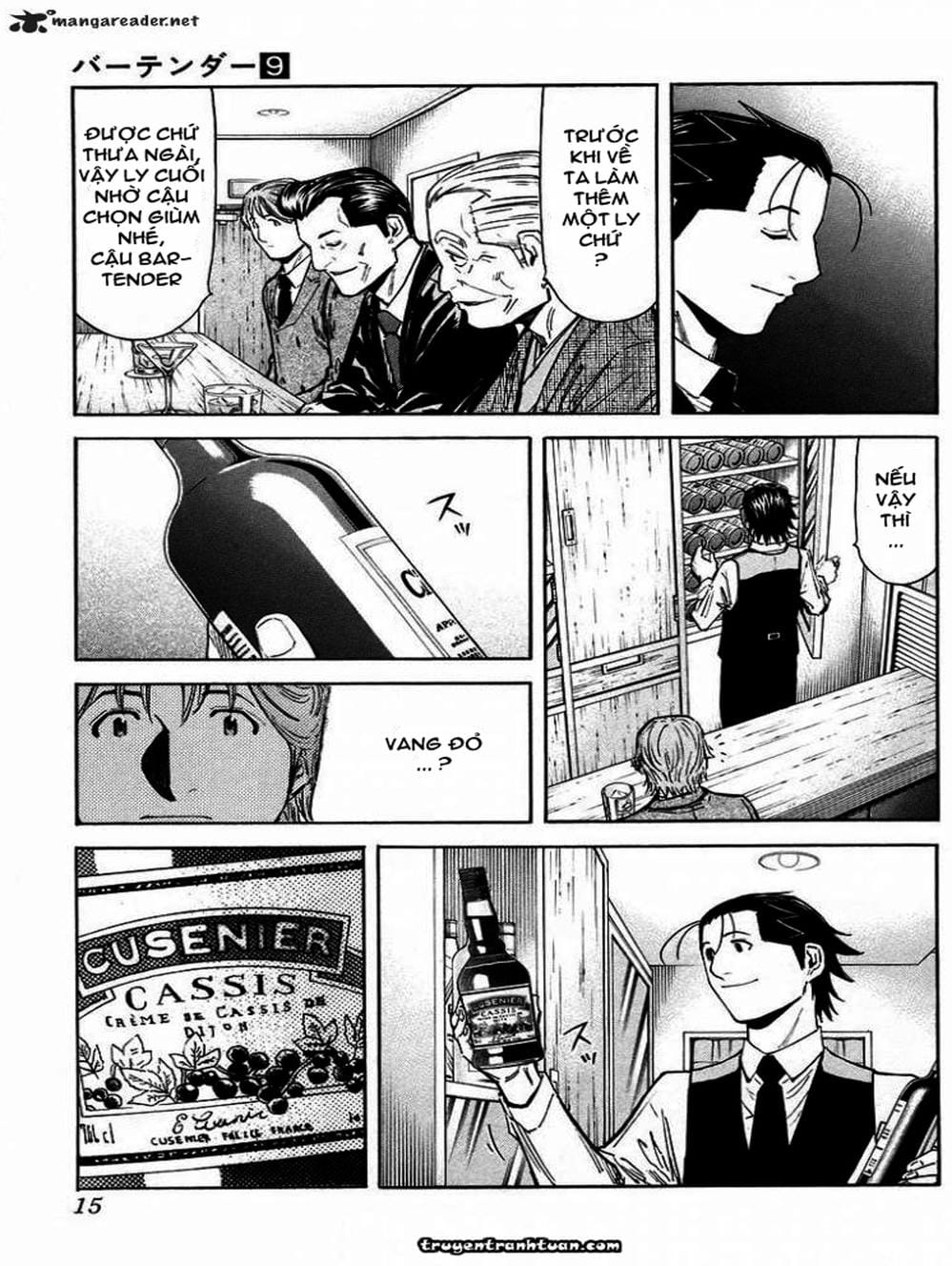 Truyện Tranh Bartender - Người Pha Chế Rượu trang 3