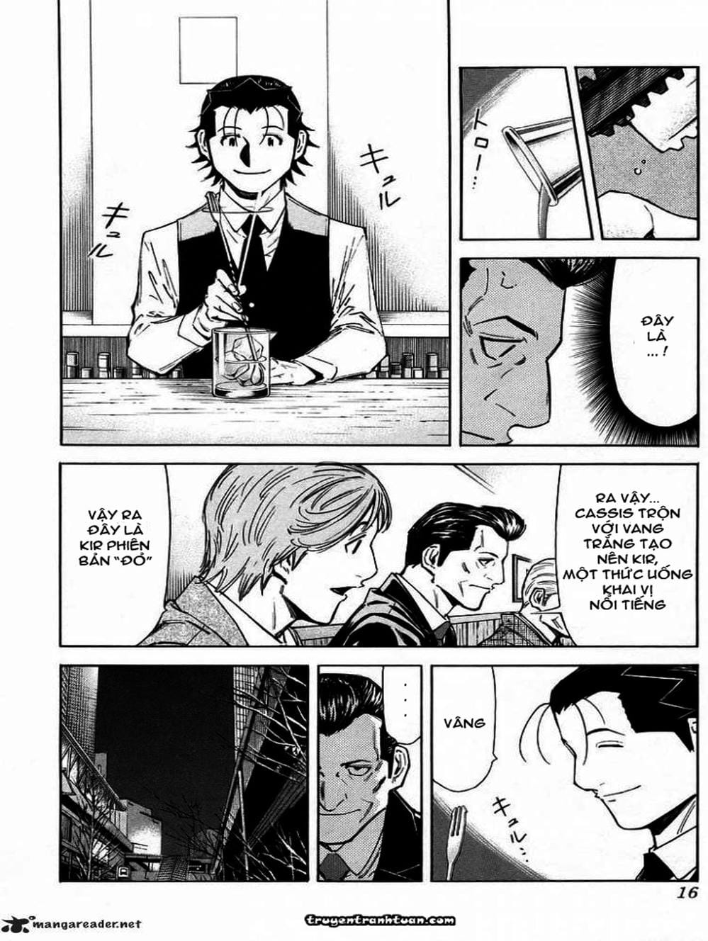 Truyện Tranh Bartender - Người Pha Chế Rượu trang 3