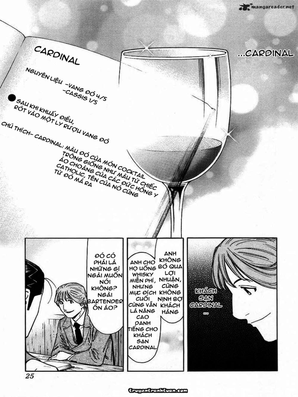 Truyện Tranh Bartender - Người Pha Chế Rượu trang 3