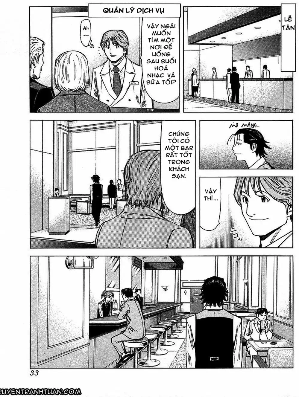 Truyện Tranh Bartender - Người Pha Chế Rượu trang 3