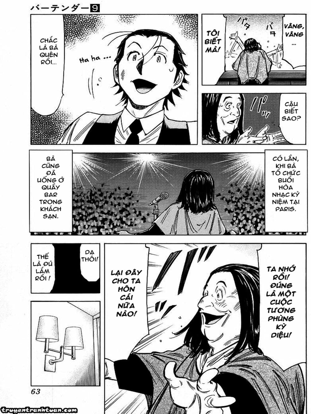 Truyện Tranh Bartender - Người Pha Chế Rượu trang 3