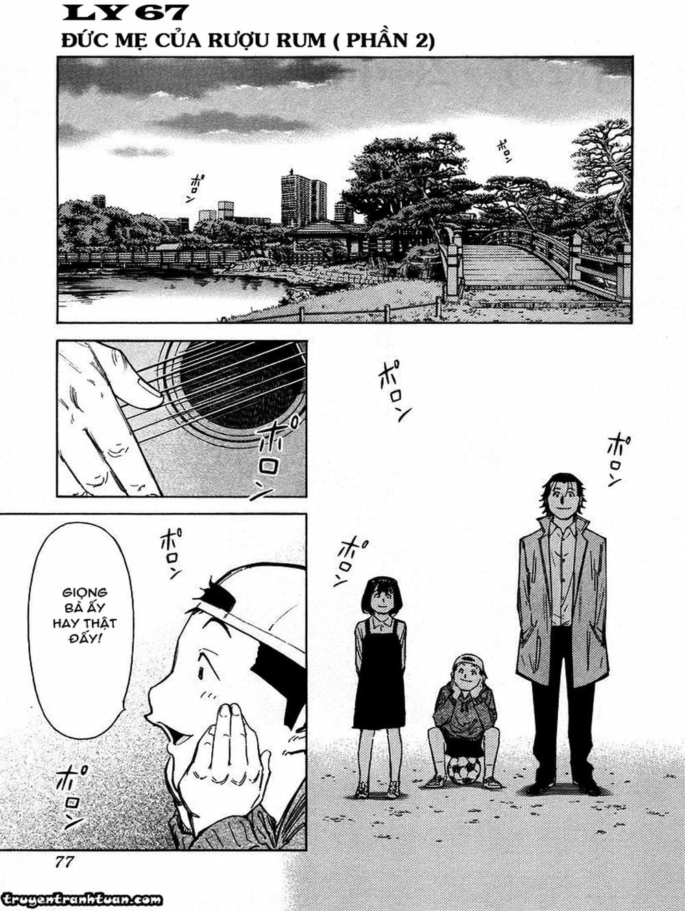 Truyện Tranh Bartender - Người Pha Chế Rượu trang 3