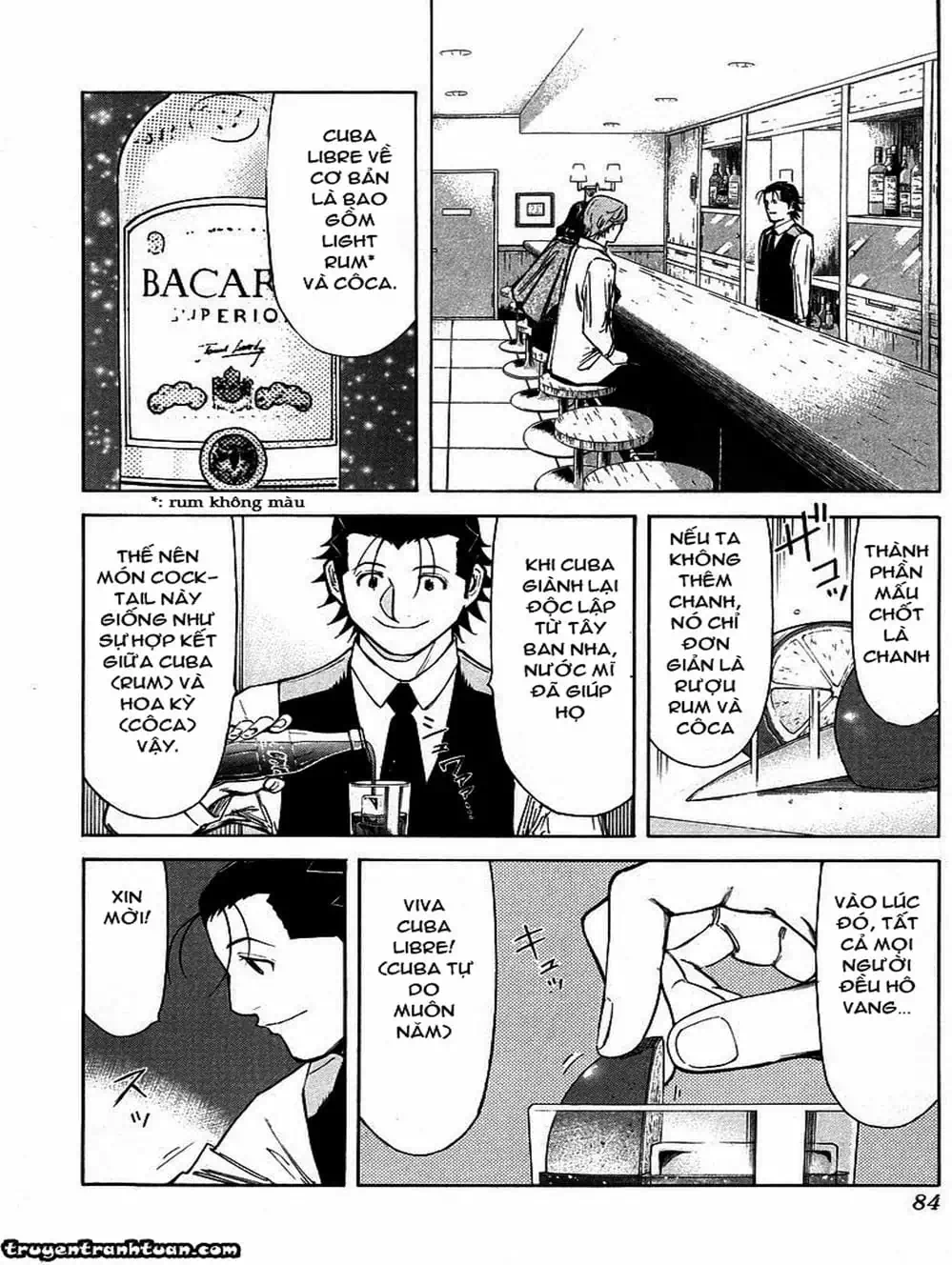 Truyện Tranh Bartender - Người Pha Chế Rượu trang 3