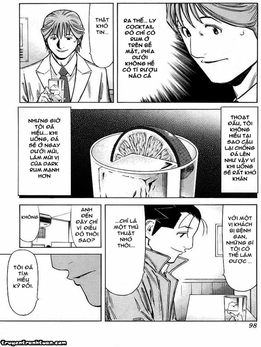 Truyện Tranh Bartender - Người Pha Chế Rượu trang 3