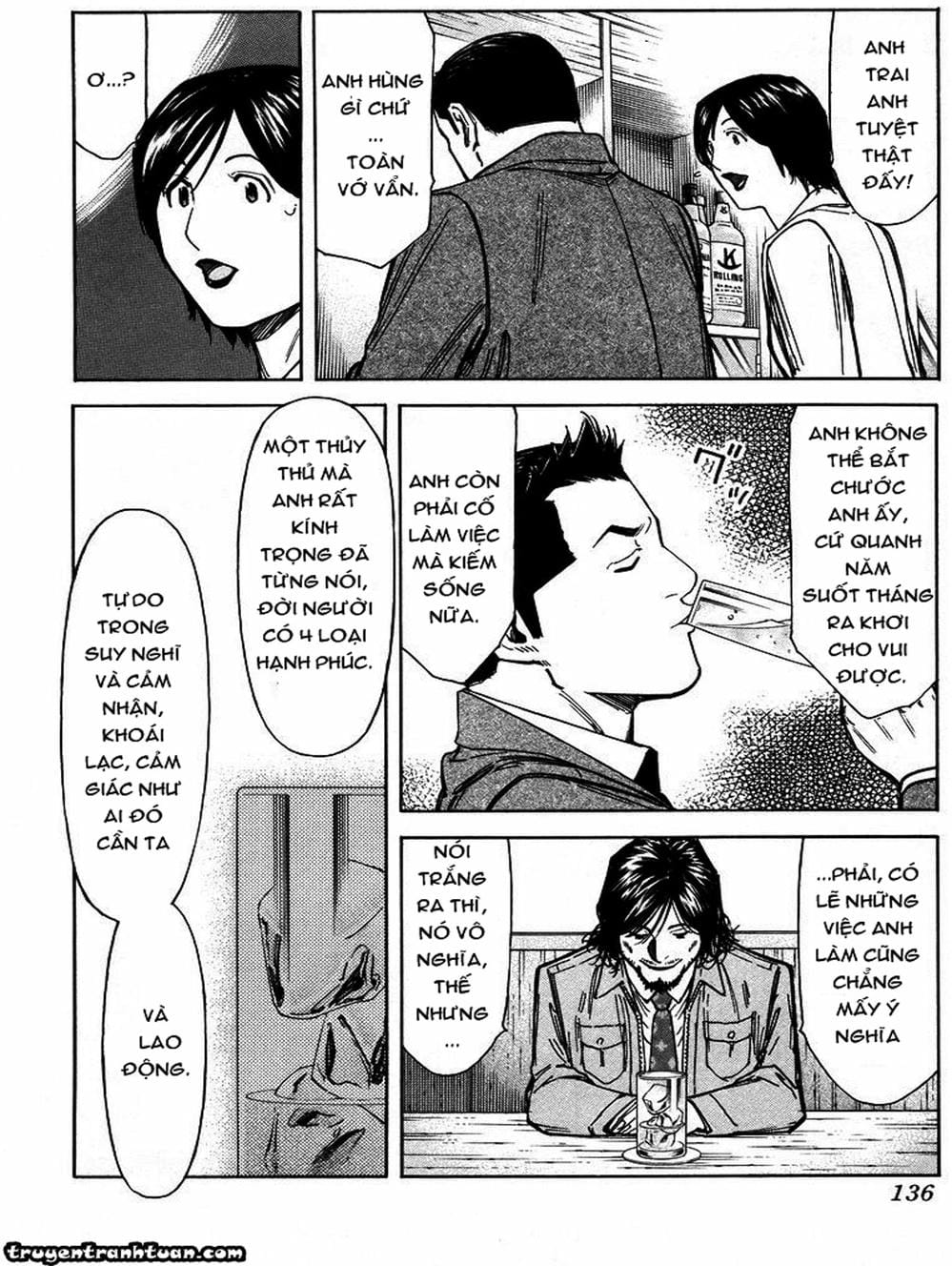 Truyện Tranh Bartender - Người Pha Chế Rượu trang 3