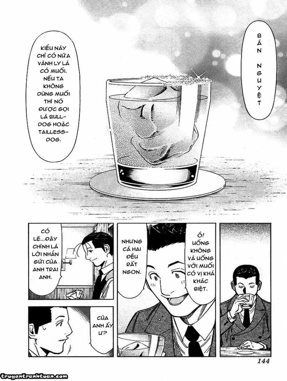 Truyện Tranh Bartender - Người Pha Chế Rượu trang 3