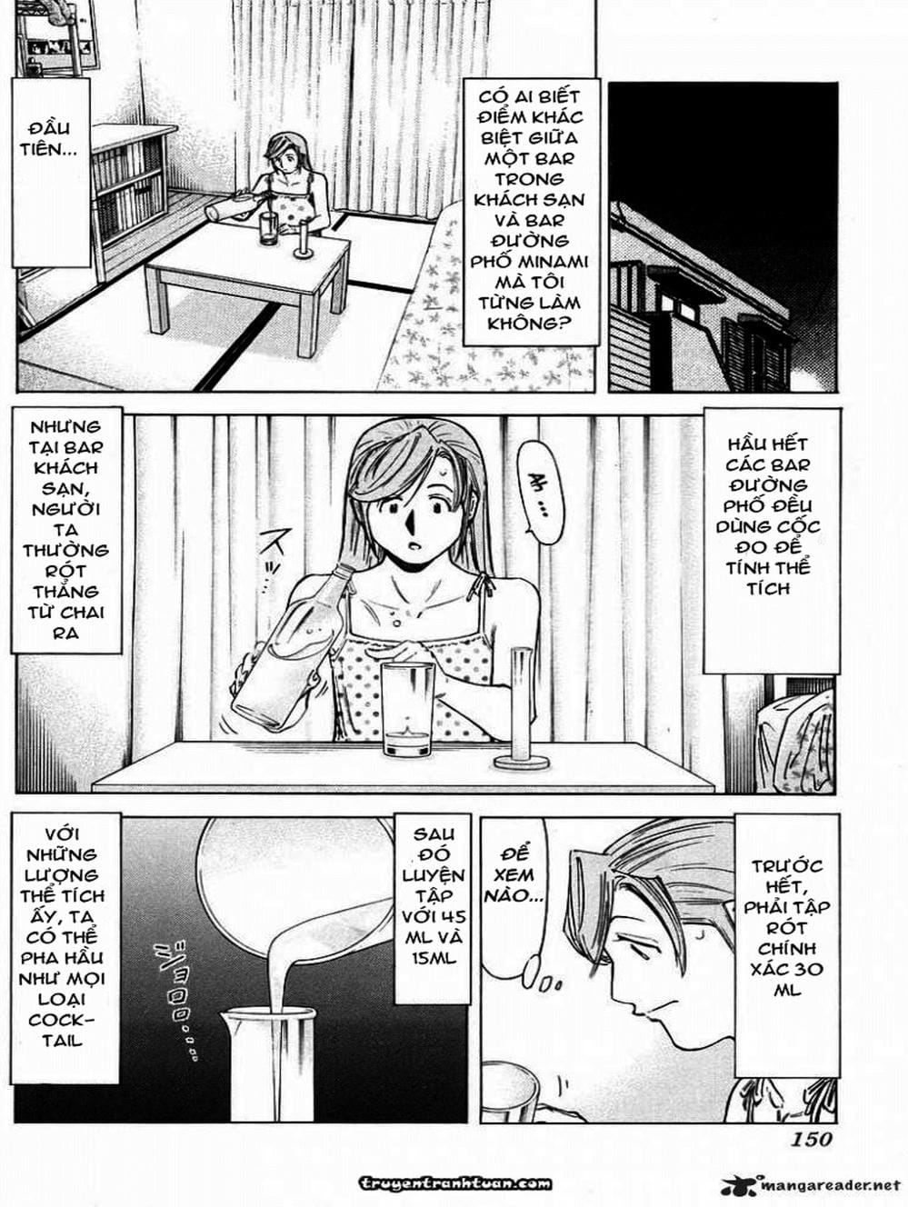 Truyện Tranh Bartender - Người Pha Chế Rượu trang 3
