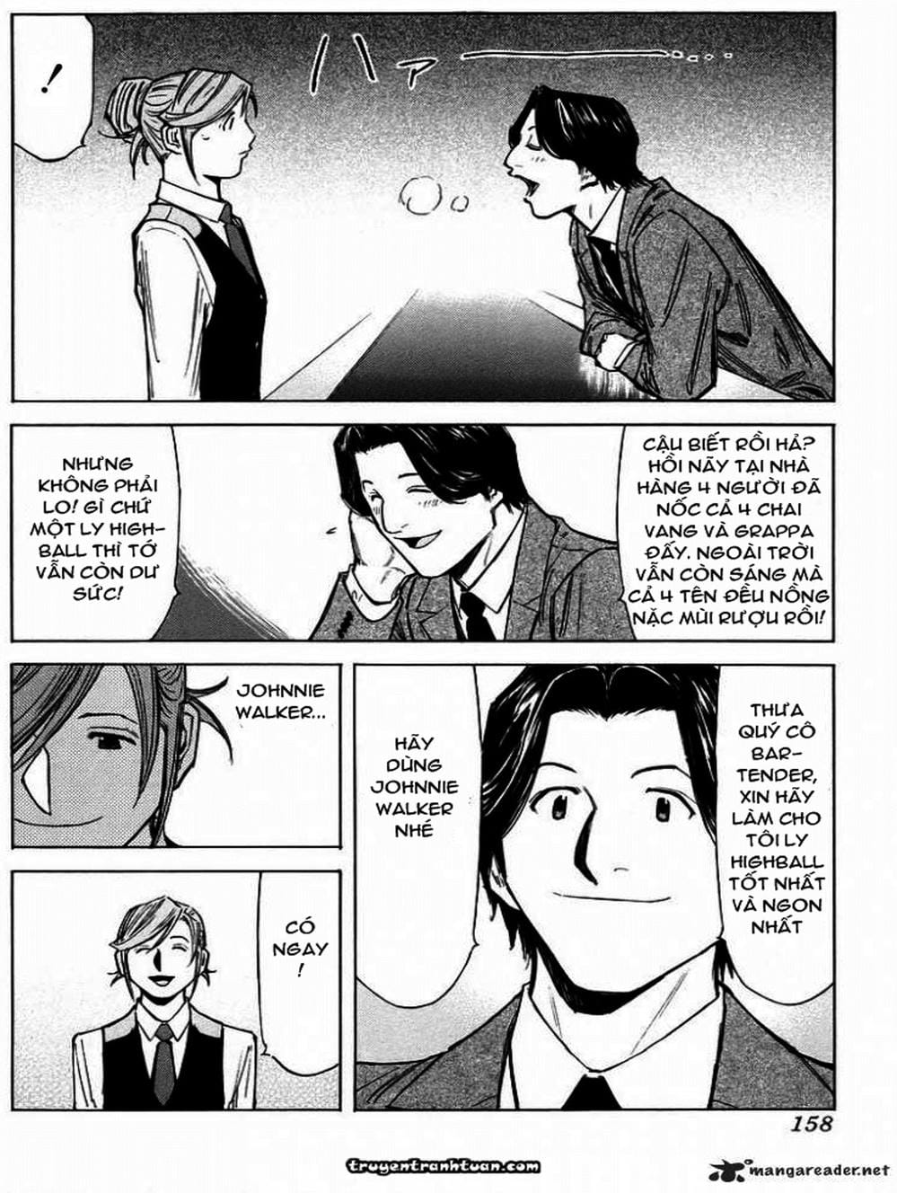 Truyện Tranh Bartender - Người Pha Chế Rượu trang 3