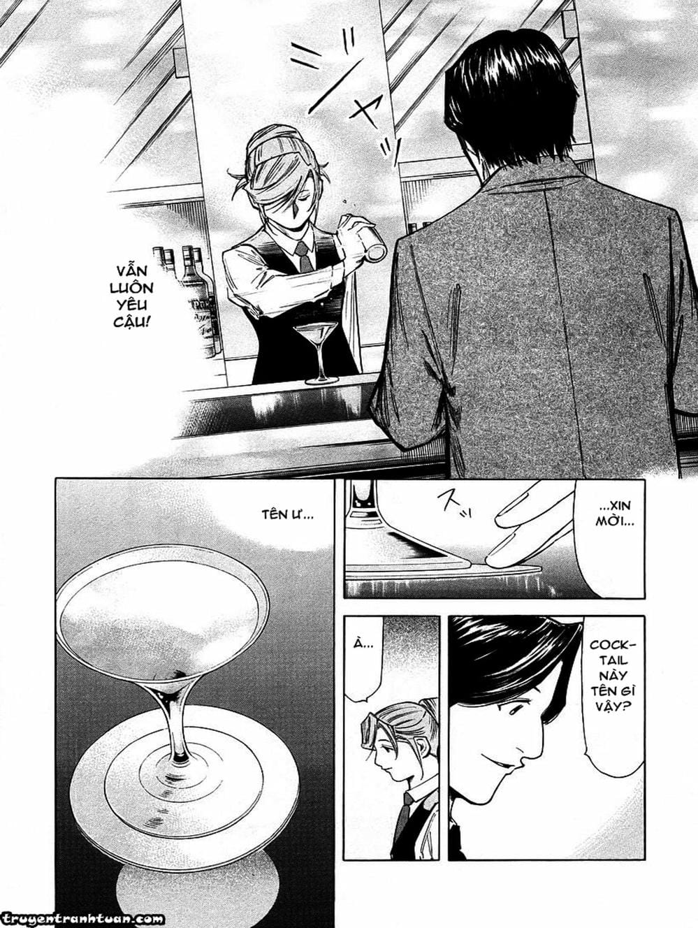Truyện Tranh Bartender - Người Pha Chế Rượu trang 3