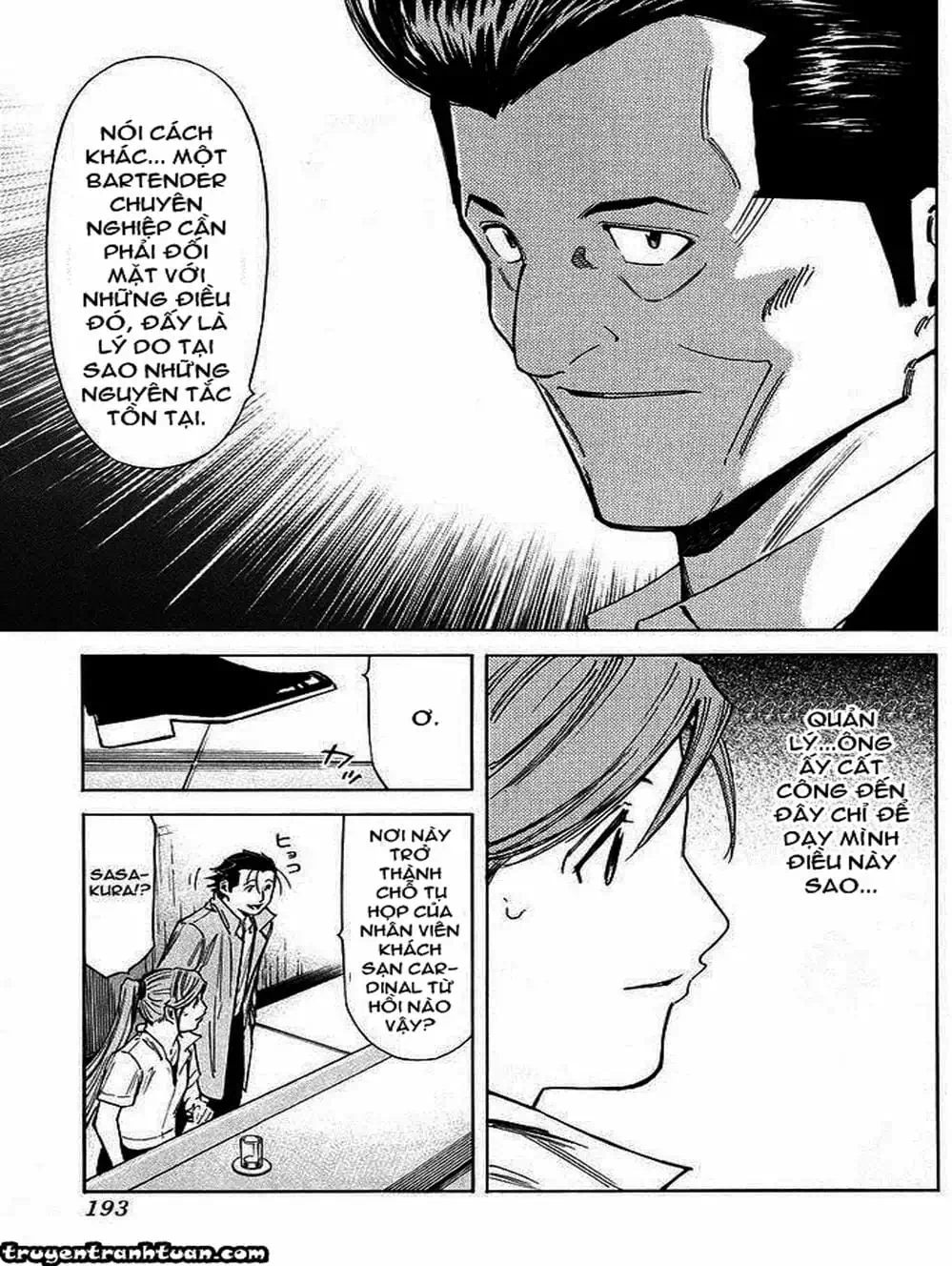 Truyện Tranh Bartender - Người Pha Chế Rượu trang 3