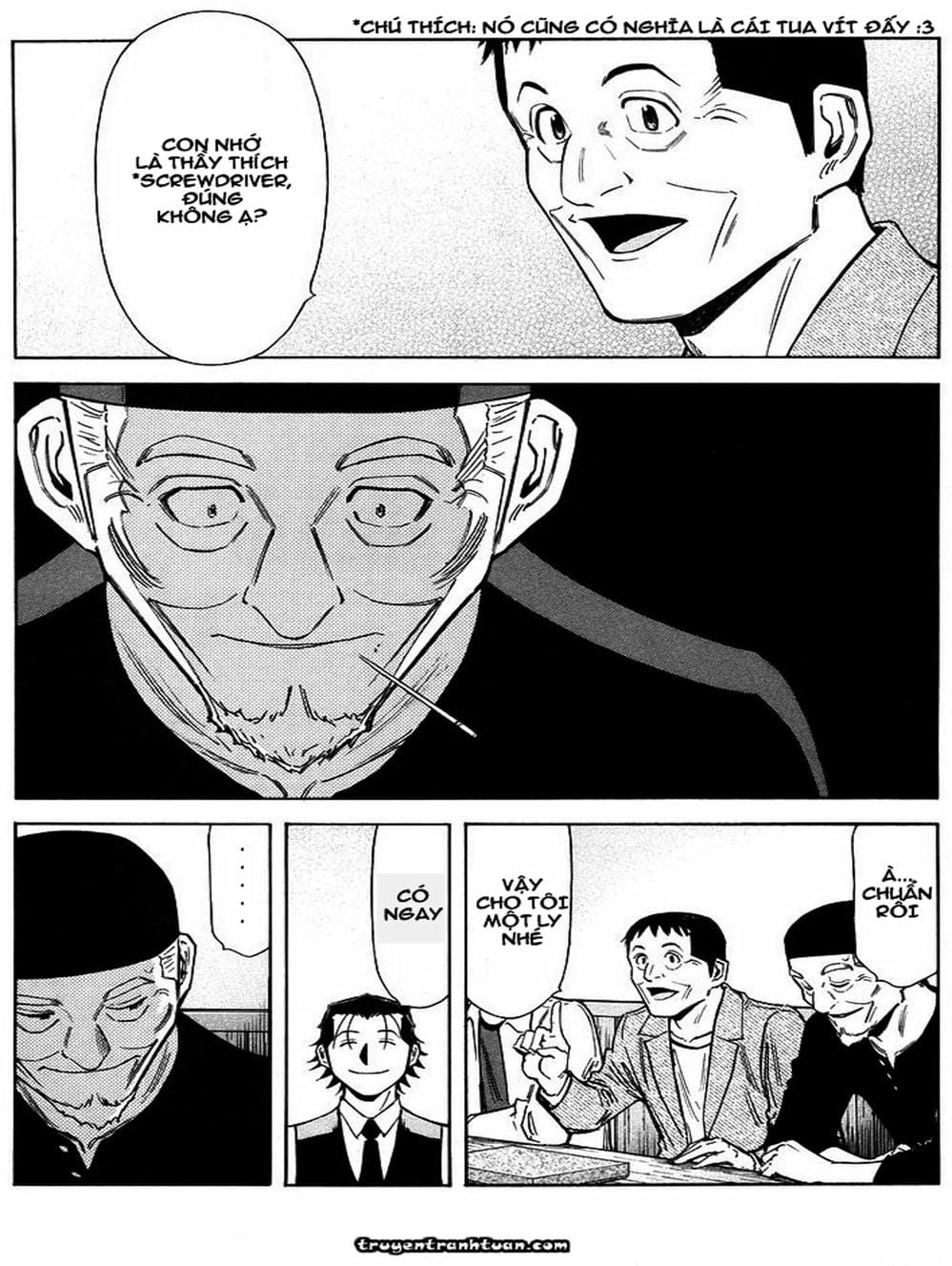 Truyện Tranh Bartender - Người Pha Chế Rượu trang 3