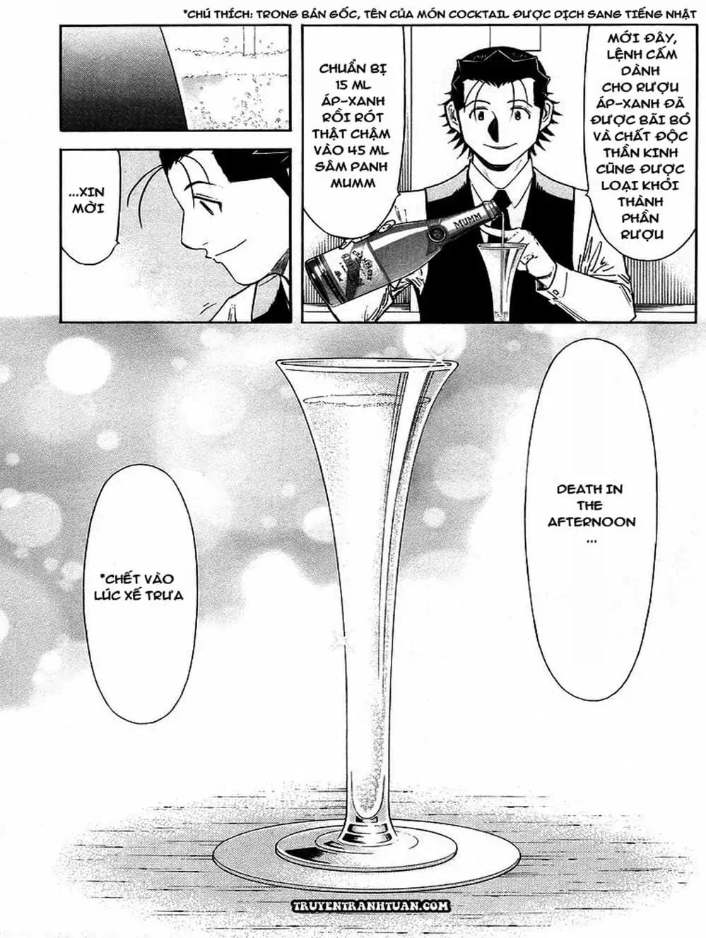 Truyện Tranh Bartender - Người Pha Chế Rượu trang 3