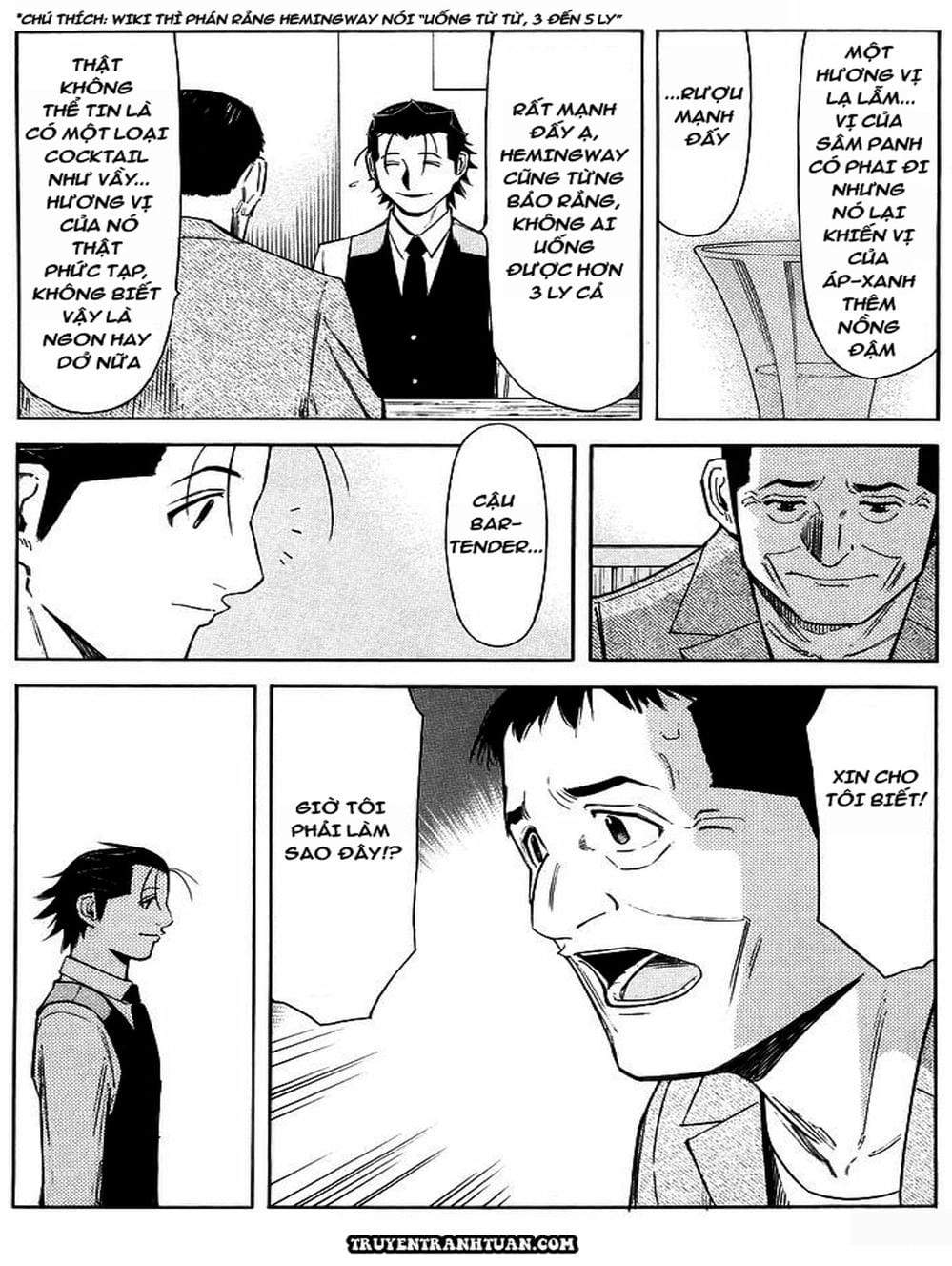 Truyện Tranh Bartender - Người Pha Chế Rượu trang 3