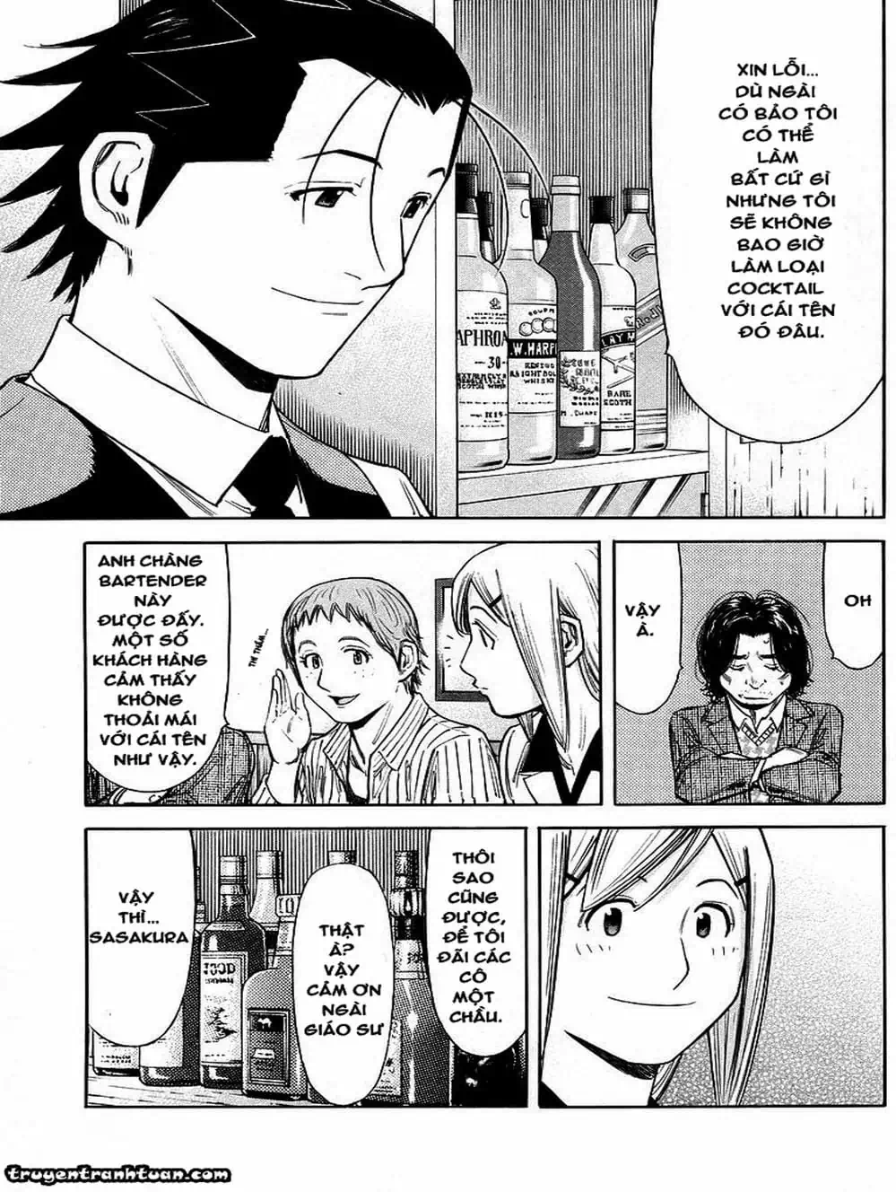 Truyện Tranh Bartender - Người Pha Chế Rượu trang 3