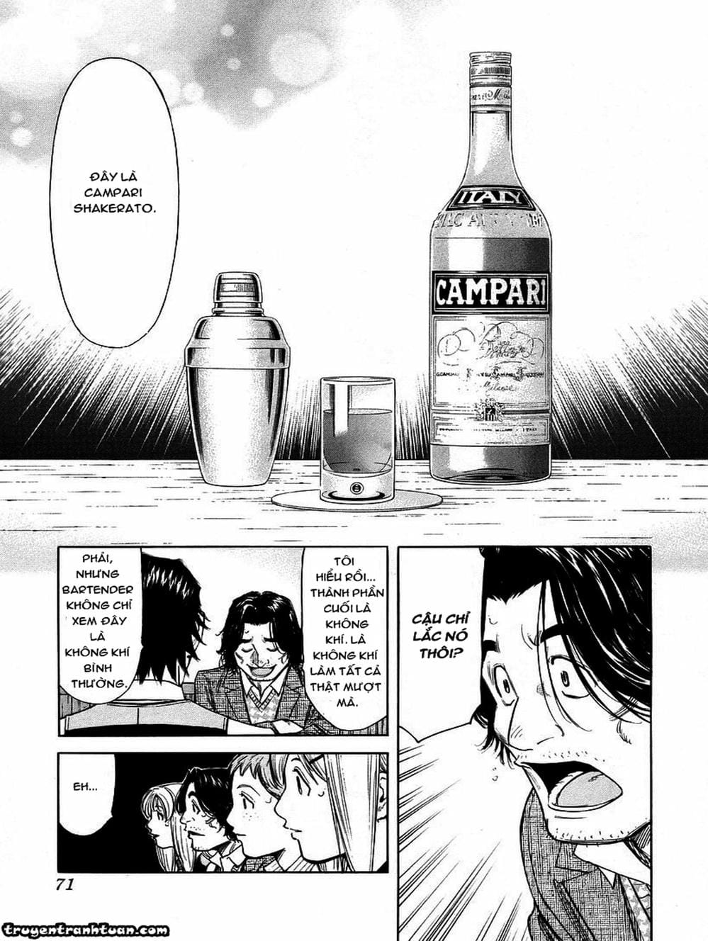 Truyện Tranh Bartender - Người Pha Chế Rượu trang 3