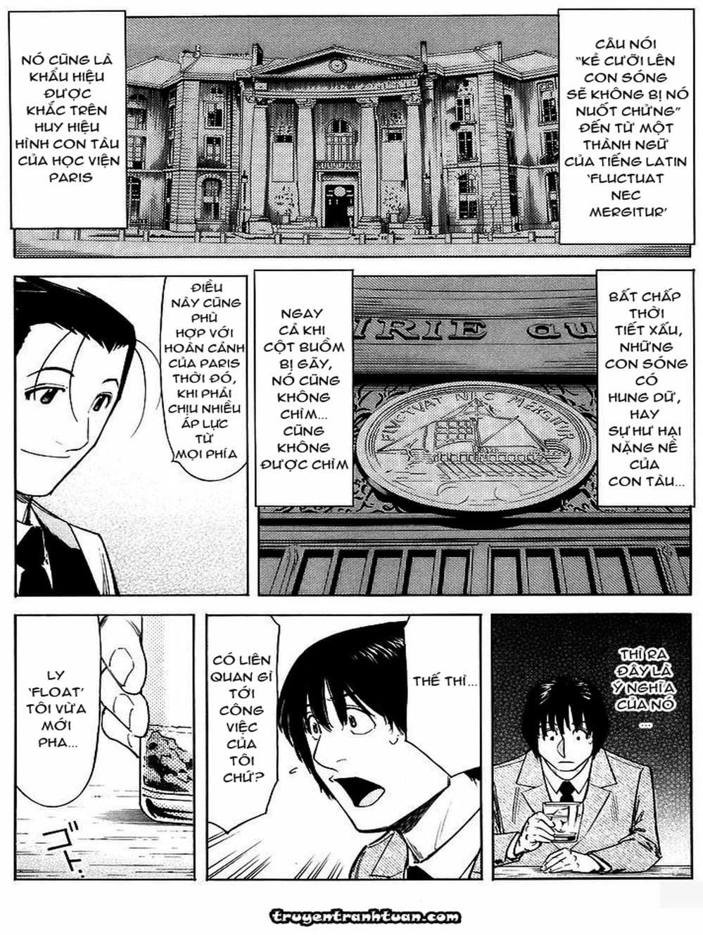 Truyện Tranh Bartender - Người Pha Chế Rượu trang 3