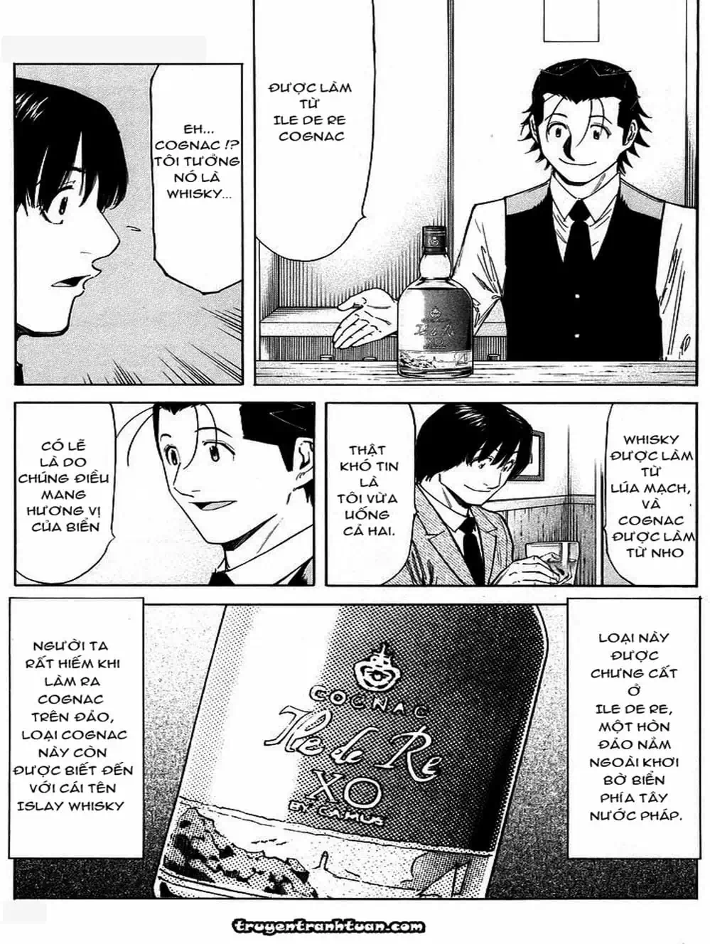 Truyện Tranh Bartender - Người Pha Chế Rượu trang 3