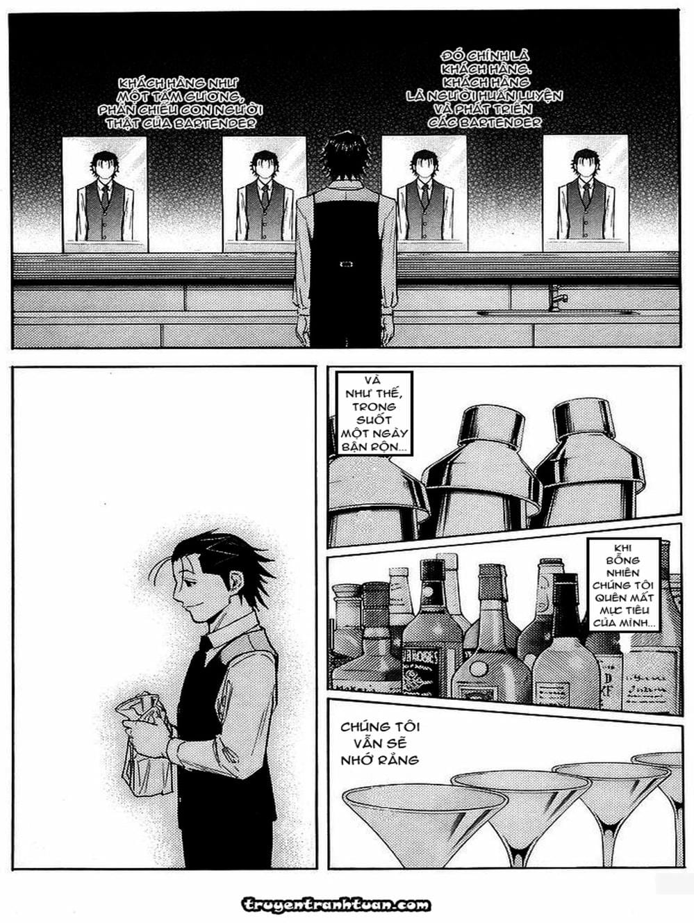 Truyện Tranh Bartender - Người Pha Chế Rượu trang 3