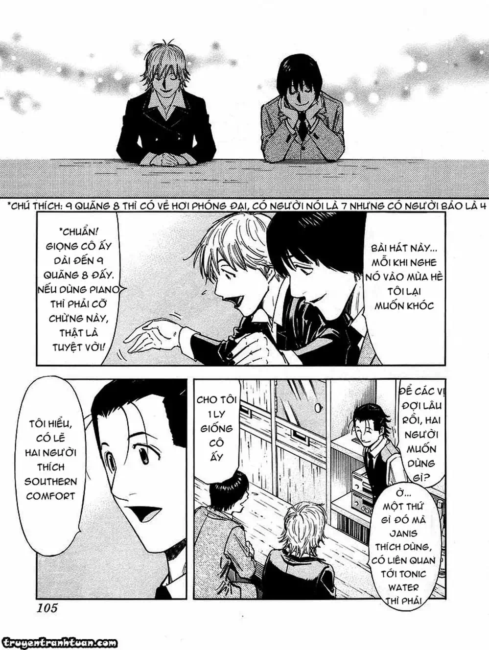 Truyện Tranh Bartender - Người Pha Chế Rượu trang 3