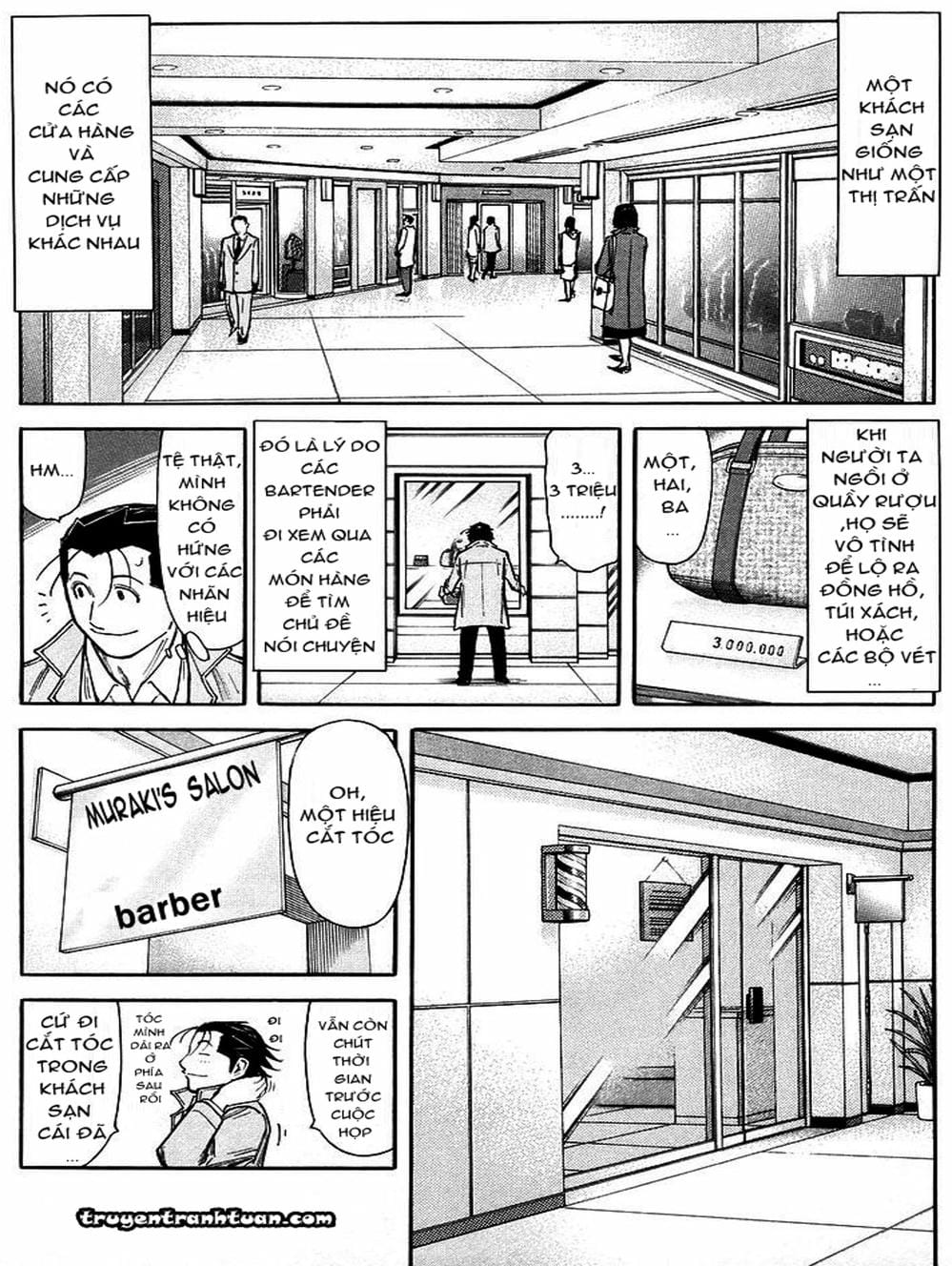 Truyện Tranh Bartender - Người Pha Chế Rượu trang 3