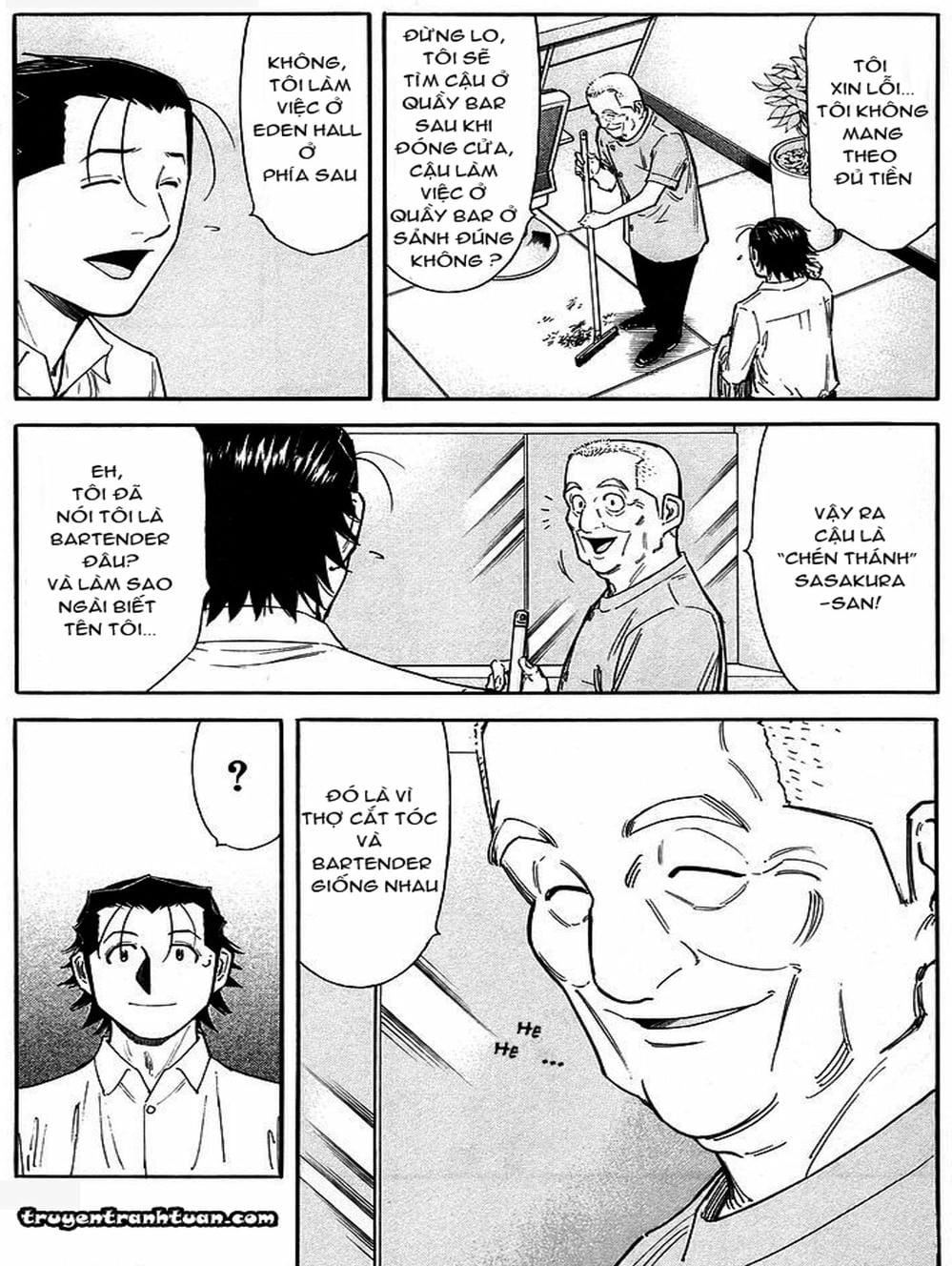 Truyện Tranh Bartender - Người Pha Chế Rượu trang 3