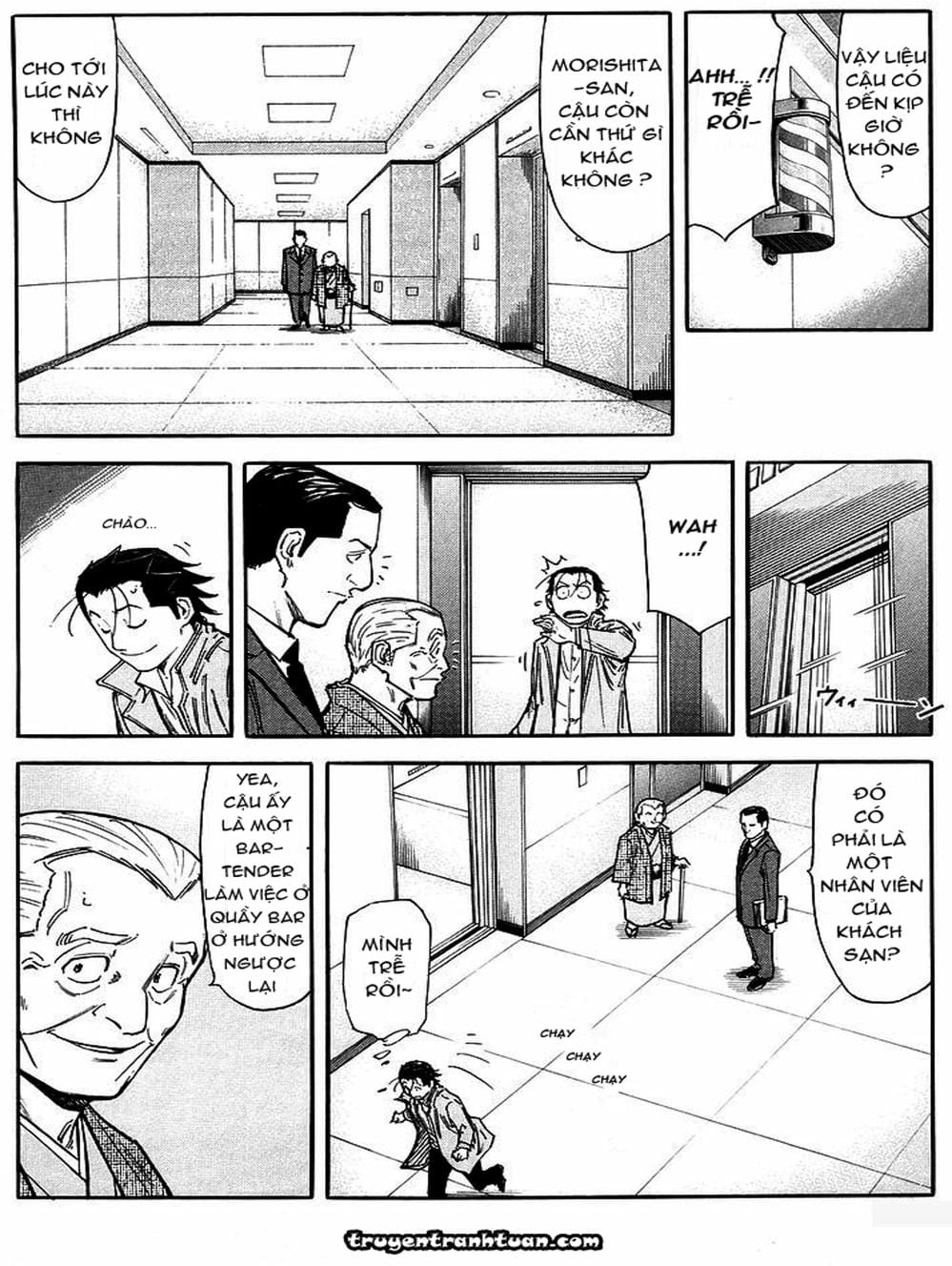 Truyện Tranh Bartender - Người Pha Chế Rượu trang 3