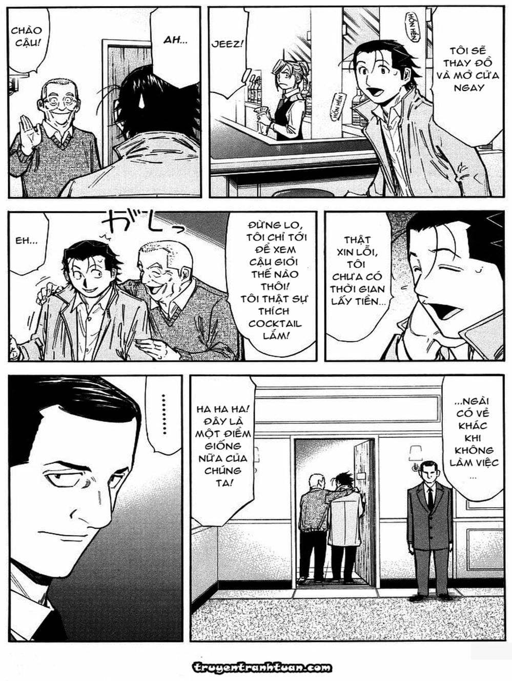 Truyện Tranh Bartender - Người Pha Chế Rượu trang 3