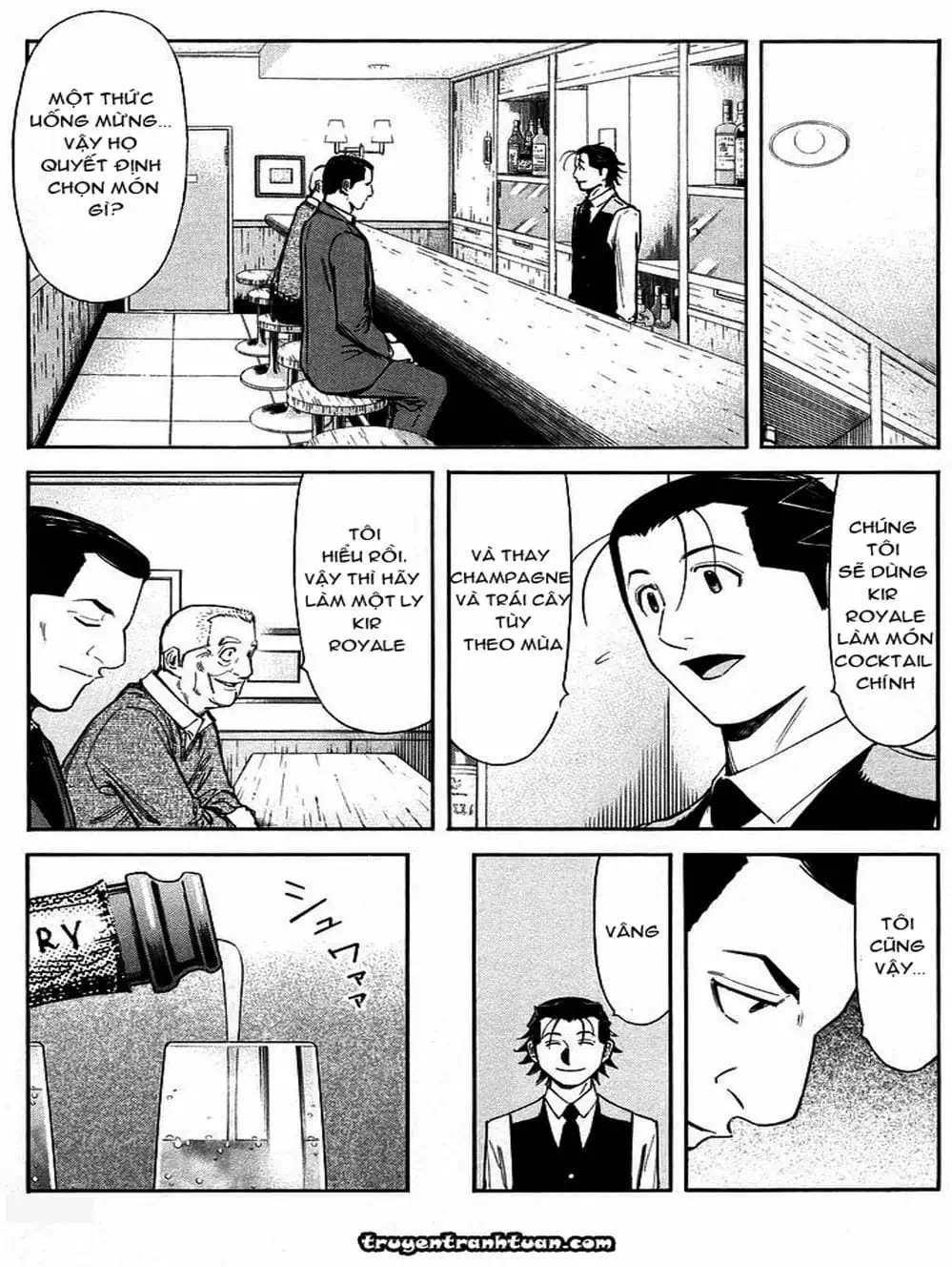 Truyện Tranh Bartender - Người Pha Chế Rượu trang 3