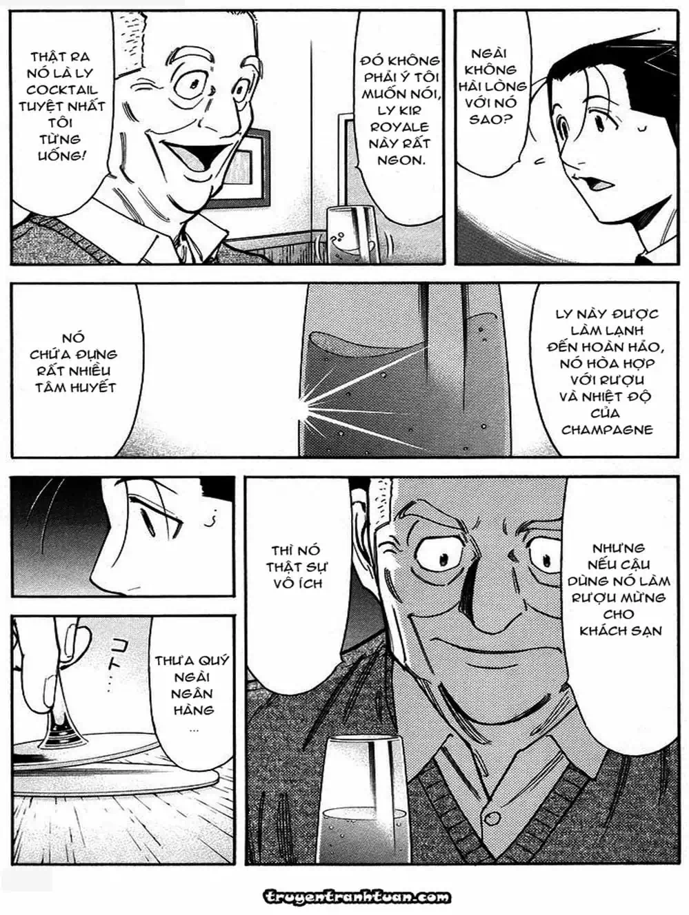 Truyện Tranh Bartender - Người Pha Chế Rượu trang 3