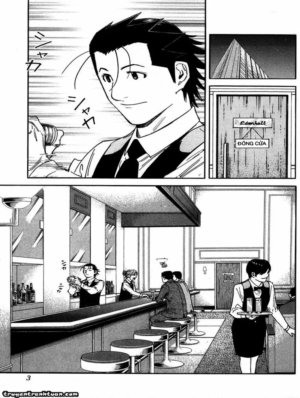 Truyện Tranh Bartender - Người Pha Chế Rượu trang 3