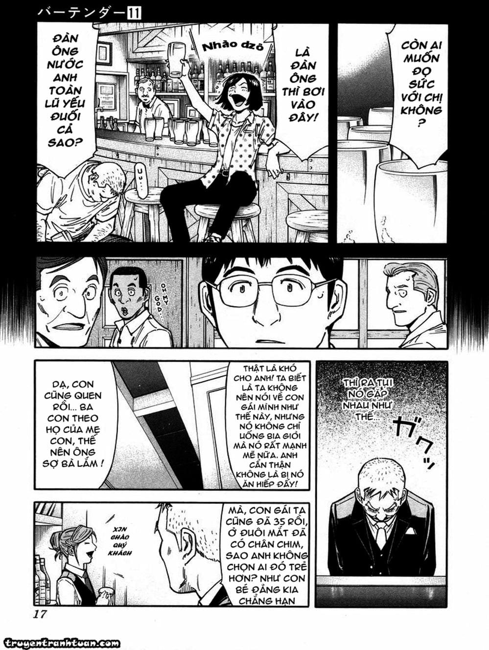Truyện Tranh Bartender - Người Pha Chế Rượu trang 3