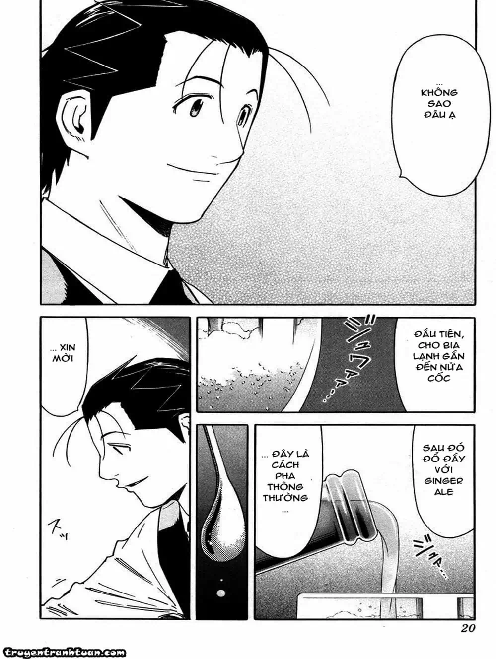 Truyện Tranh Bartender - Người Pha Chế Rượu trang 3