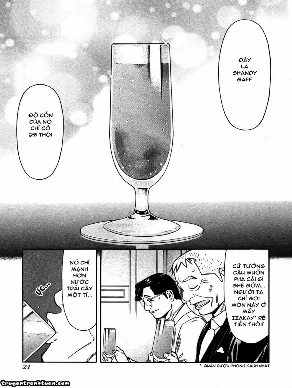 Truyện Tranh Bartender - Người Pha Chế Rượu trang 3
