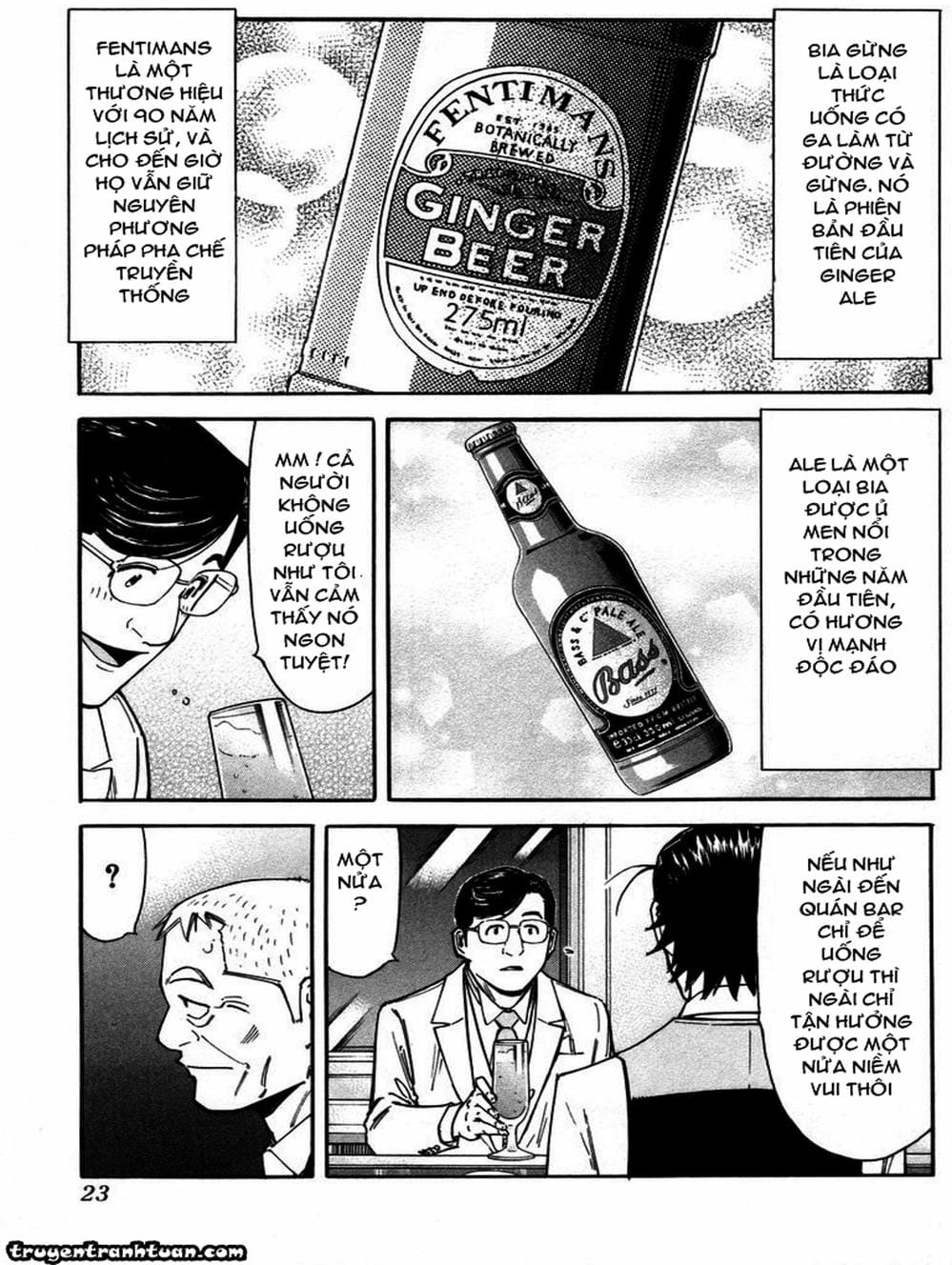 Truyện Tranh Bartender - Người Pha Chế Rượu trang 3
