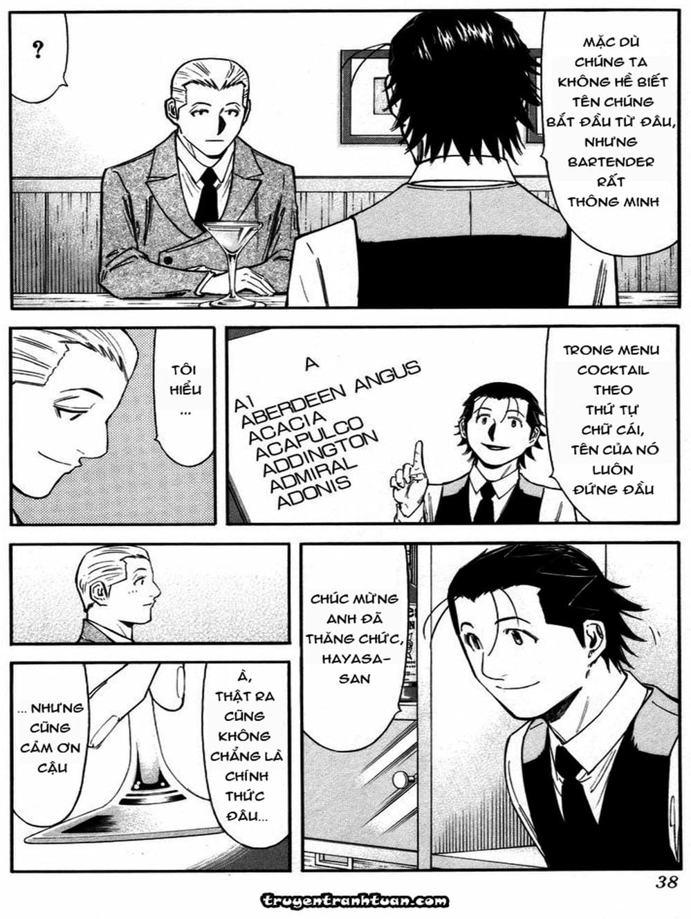 Truyện Tranh Bartender - Người Pha Chế Rượu trang 3