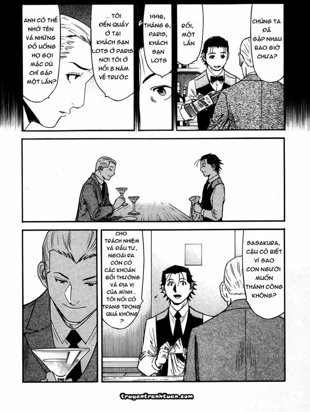 Truyện Tranh Bartender - Người Pha Chế Rượu trang 3