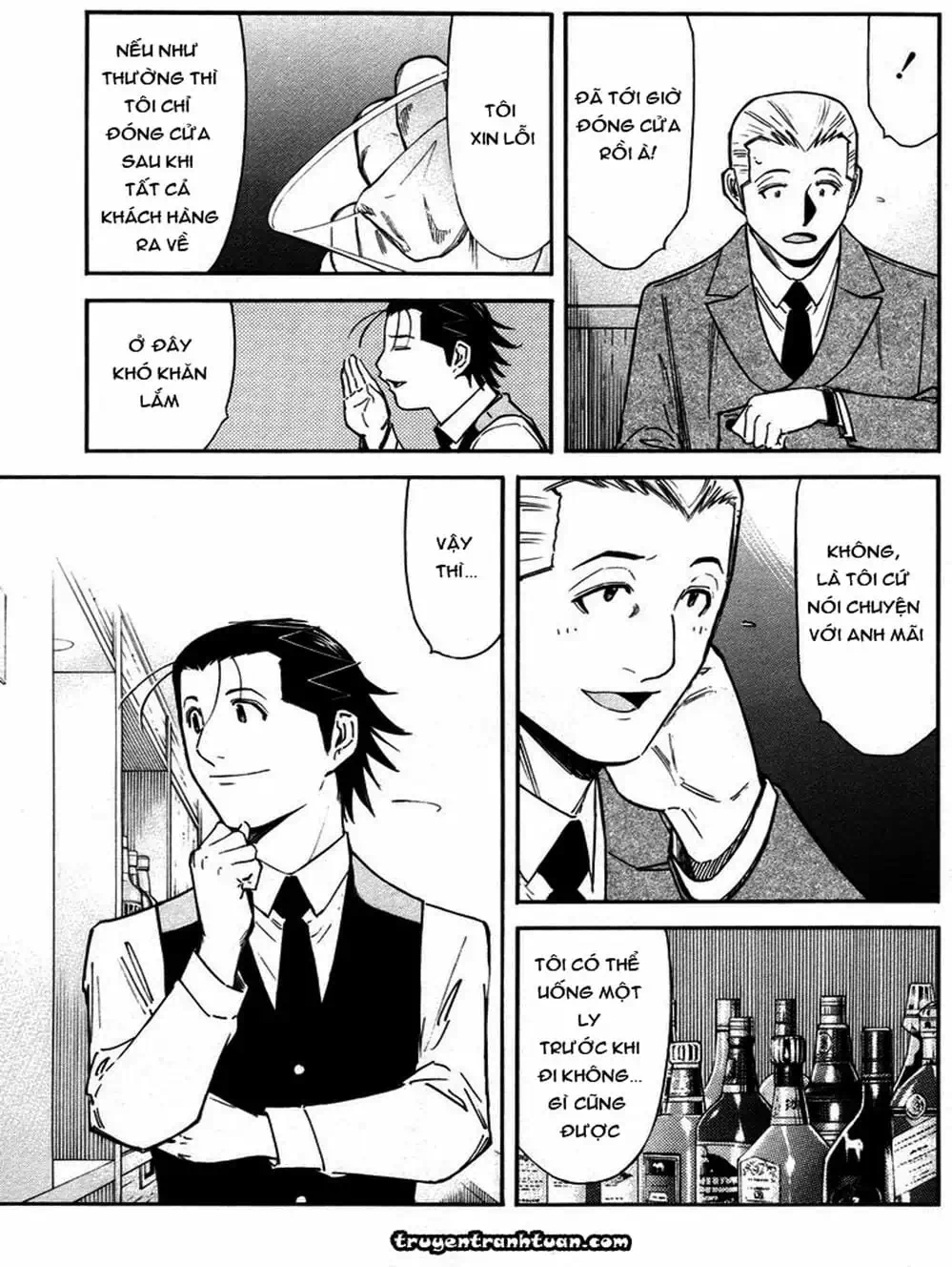 Truyện Tranh Bartender - Người Pha Chế Rượu trang 3