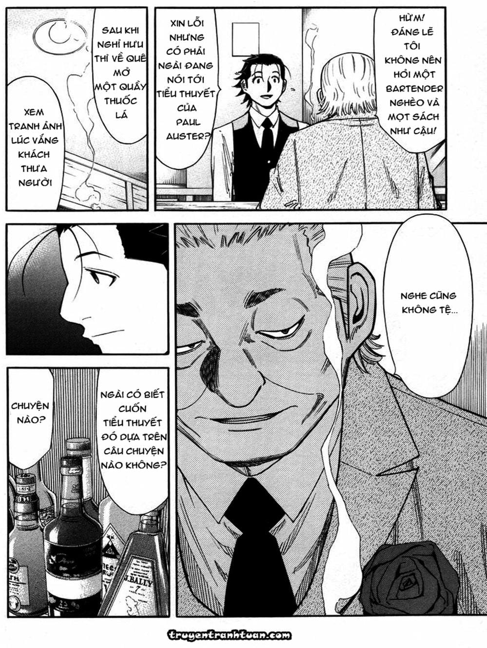 Truyện Tranh Bartender - Người Pha Chế Rượu trang 3