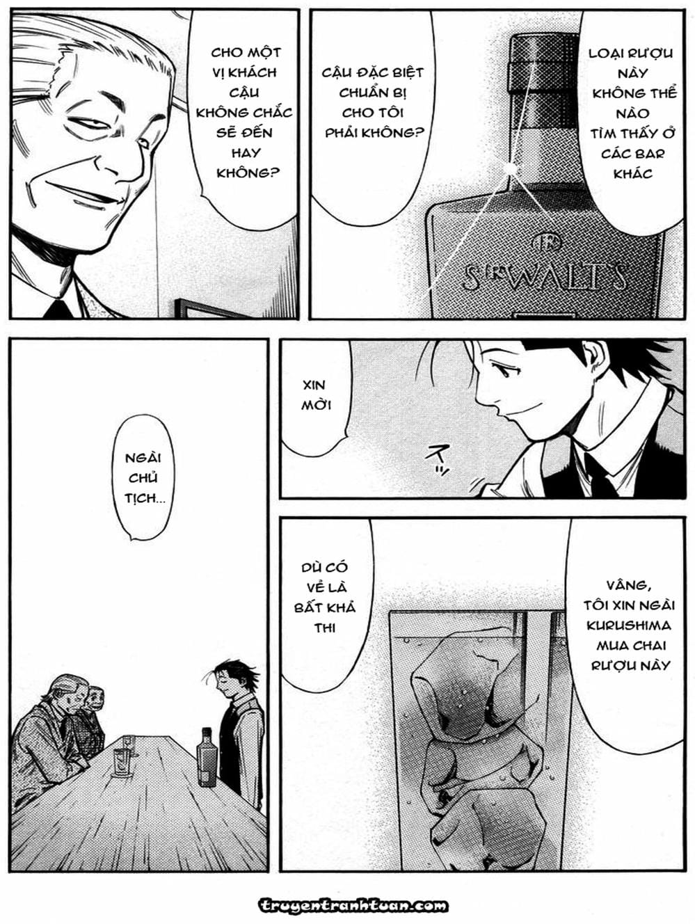 Truyện Tranh Bartender - Người Pha Chế Rượu trang 3