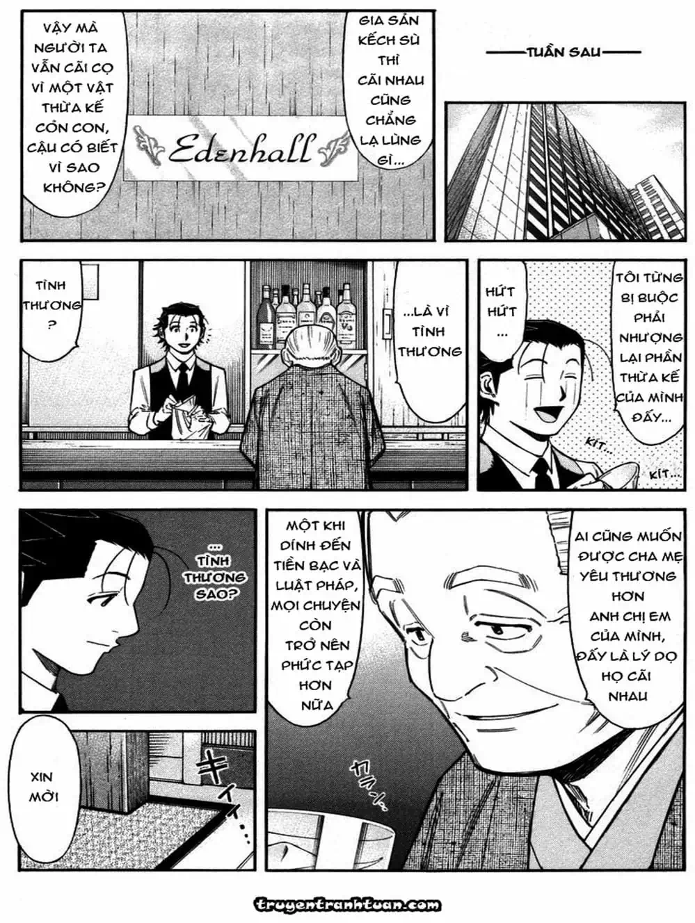Truyện Tranh Bartender - Người Pha Chế Rượu trang 3