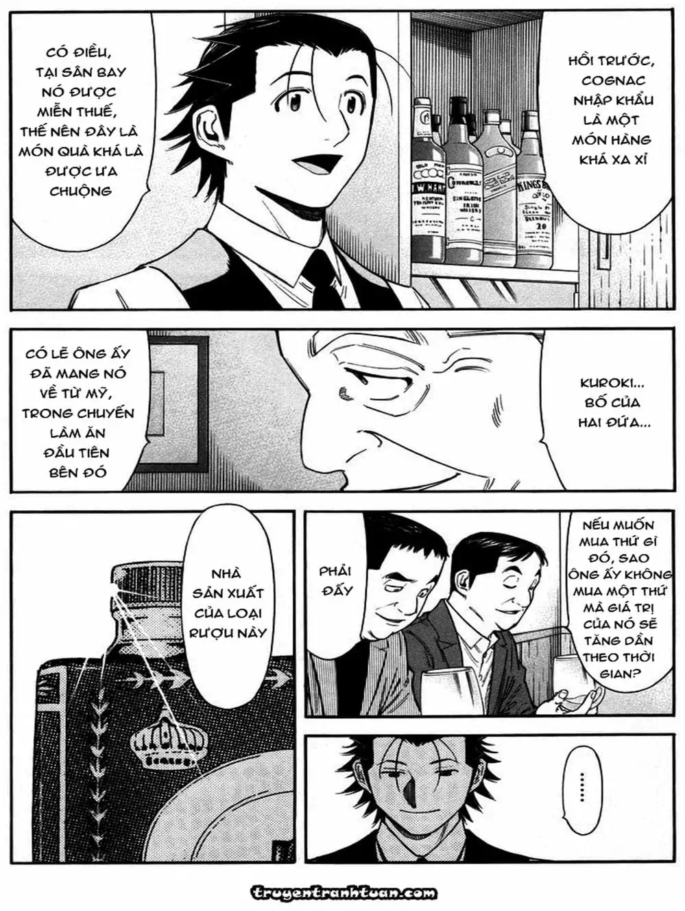 Truyện Tranh Bartender - Người Pha Chế Rượu trang 3