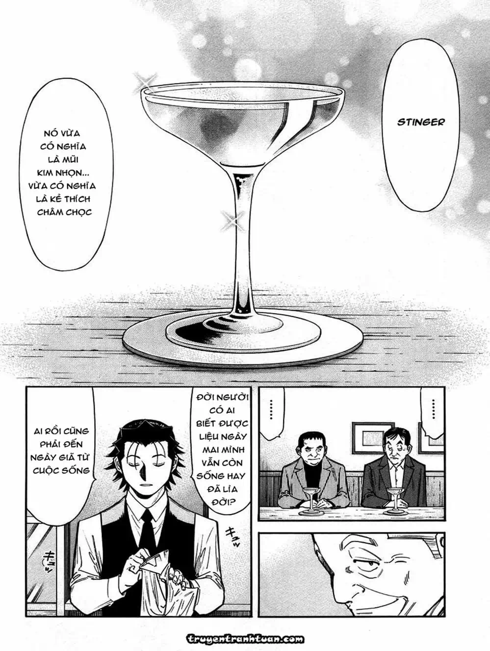 Truyện Tranh Bartender - Người Pha Chế Rượu trang 3