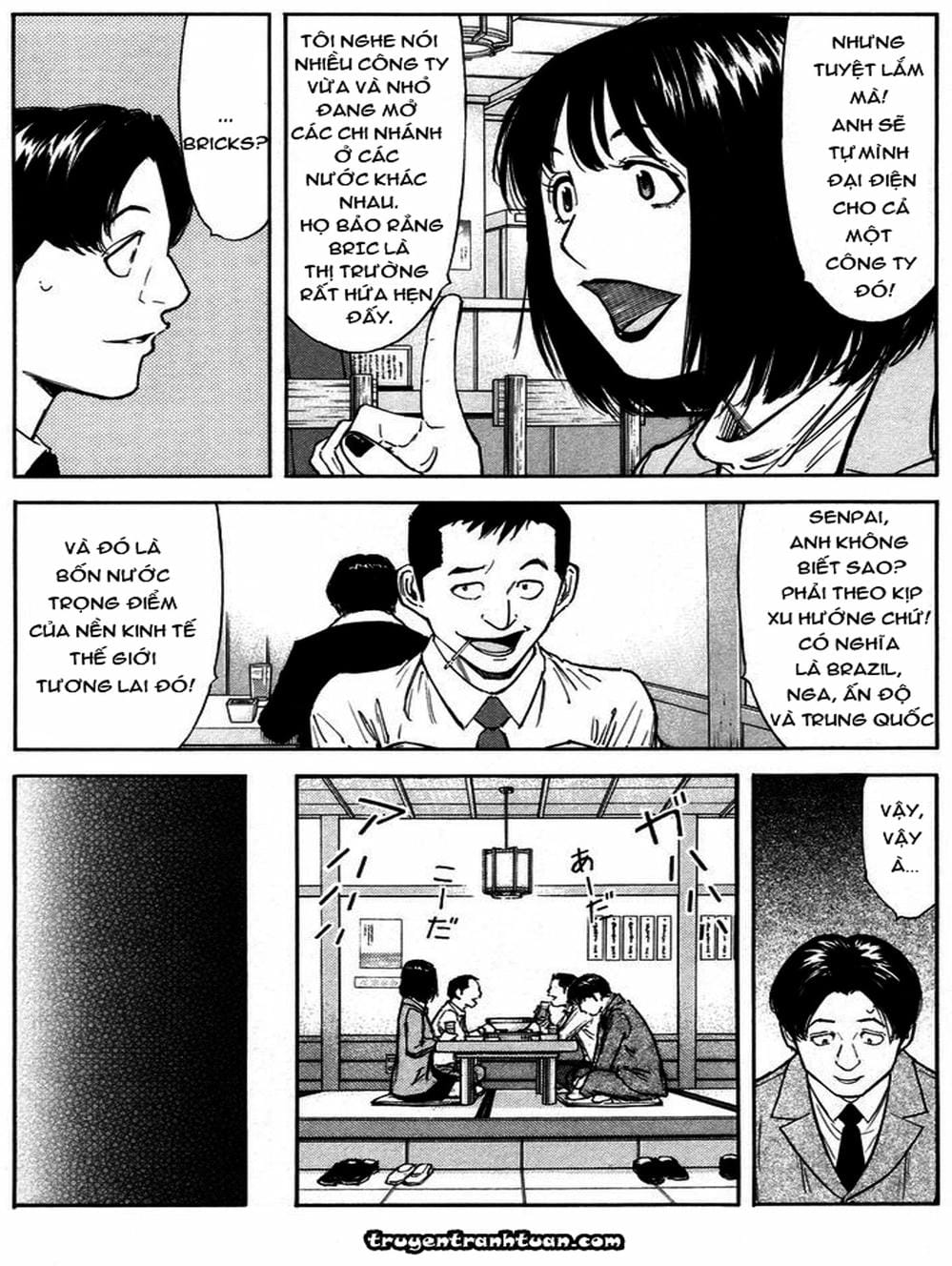 Truyện Tranh Bartender - Người Pha Chế Rượu trang 3